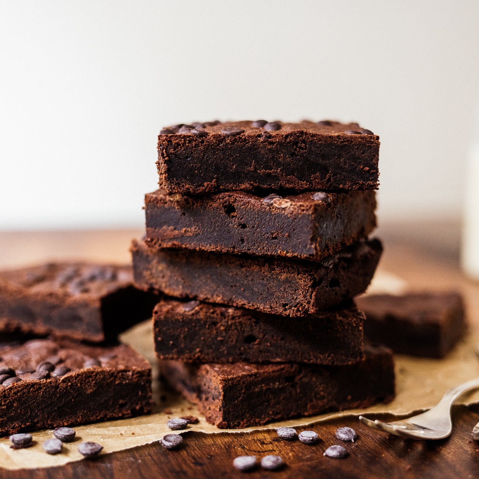 Fudgy Vegan Chocolate Brownies