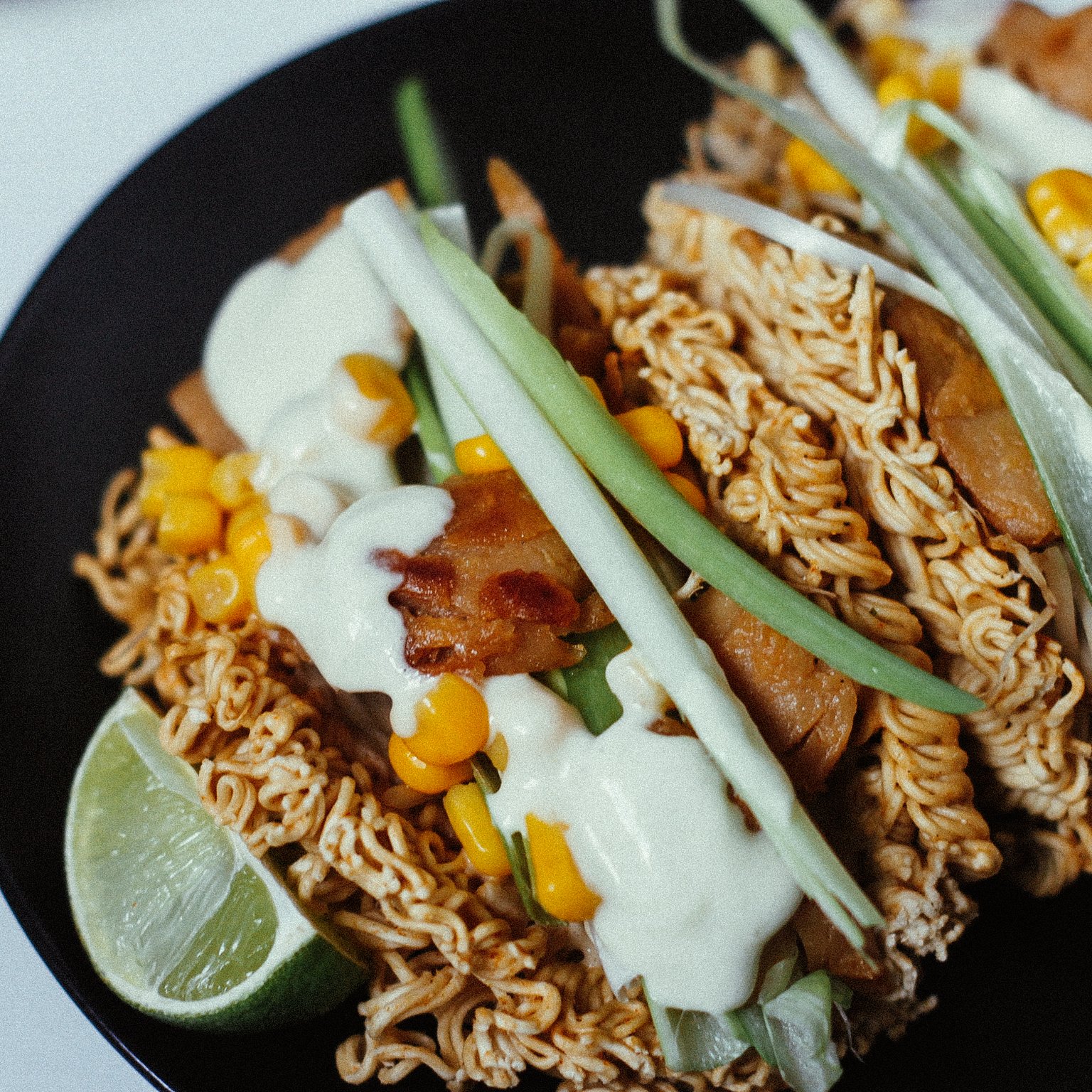 Vegan Ramen Taco
