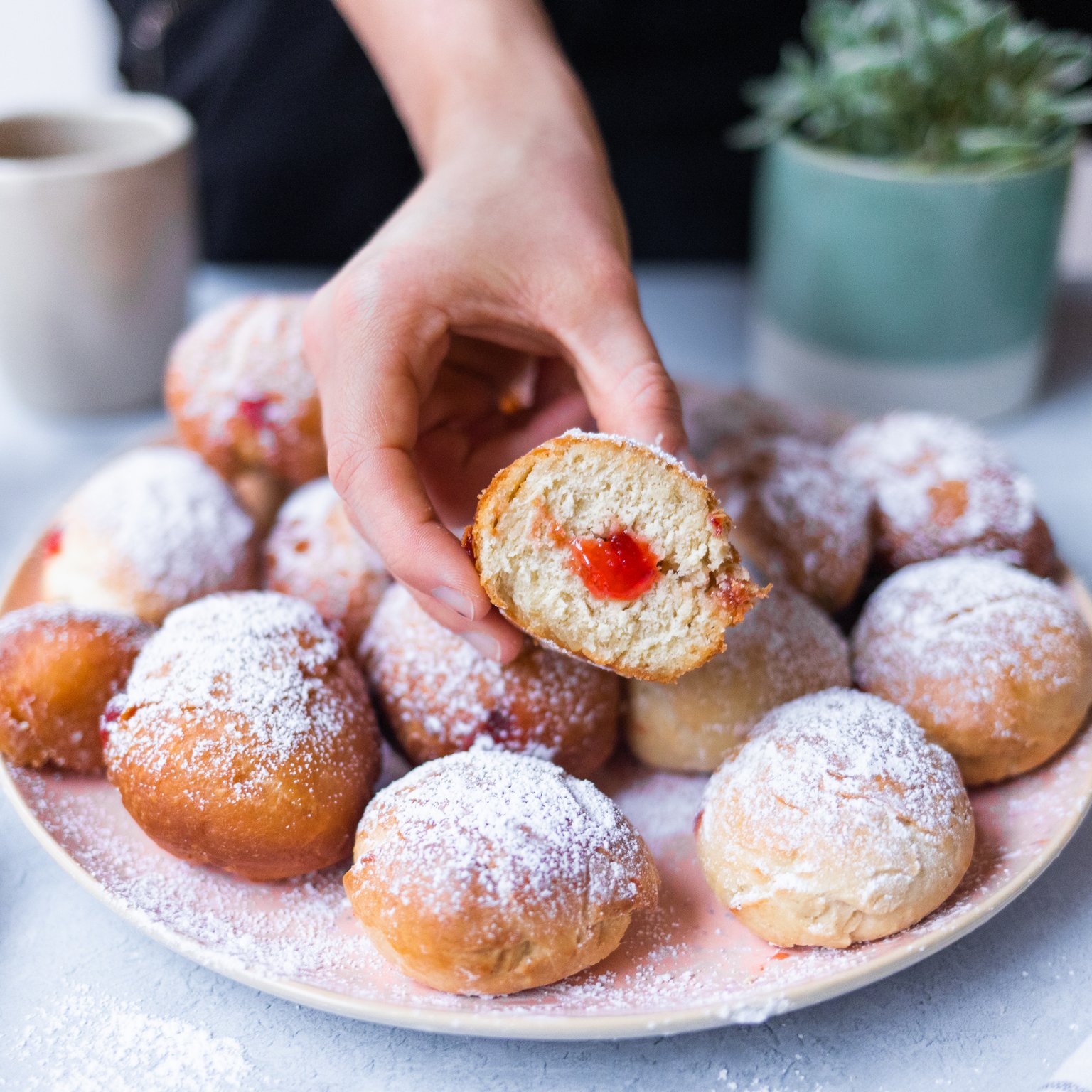Vegane Mini-Berliner