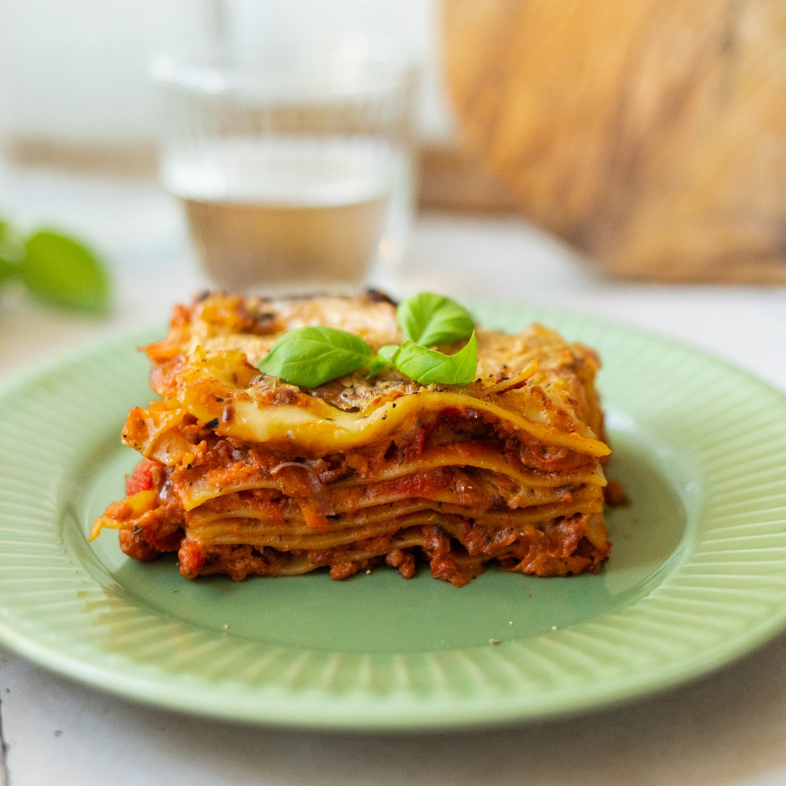 Vegane Lasagne mit Béchamelsoße