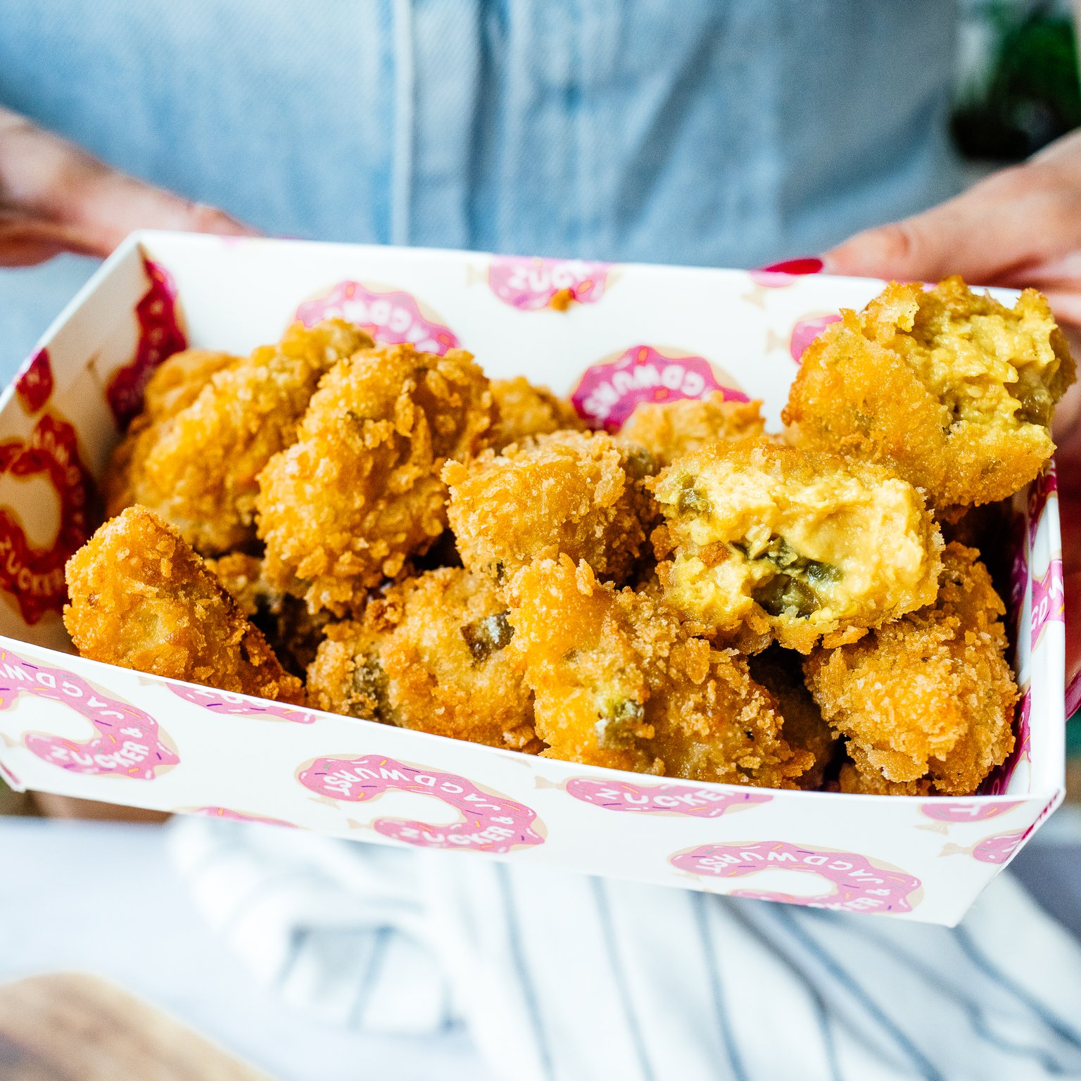Vegane Chili Cheese Nuggets
