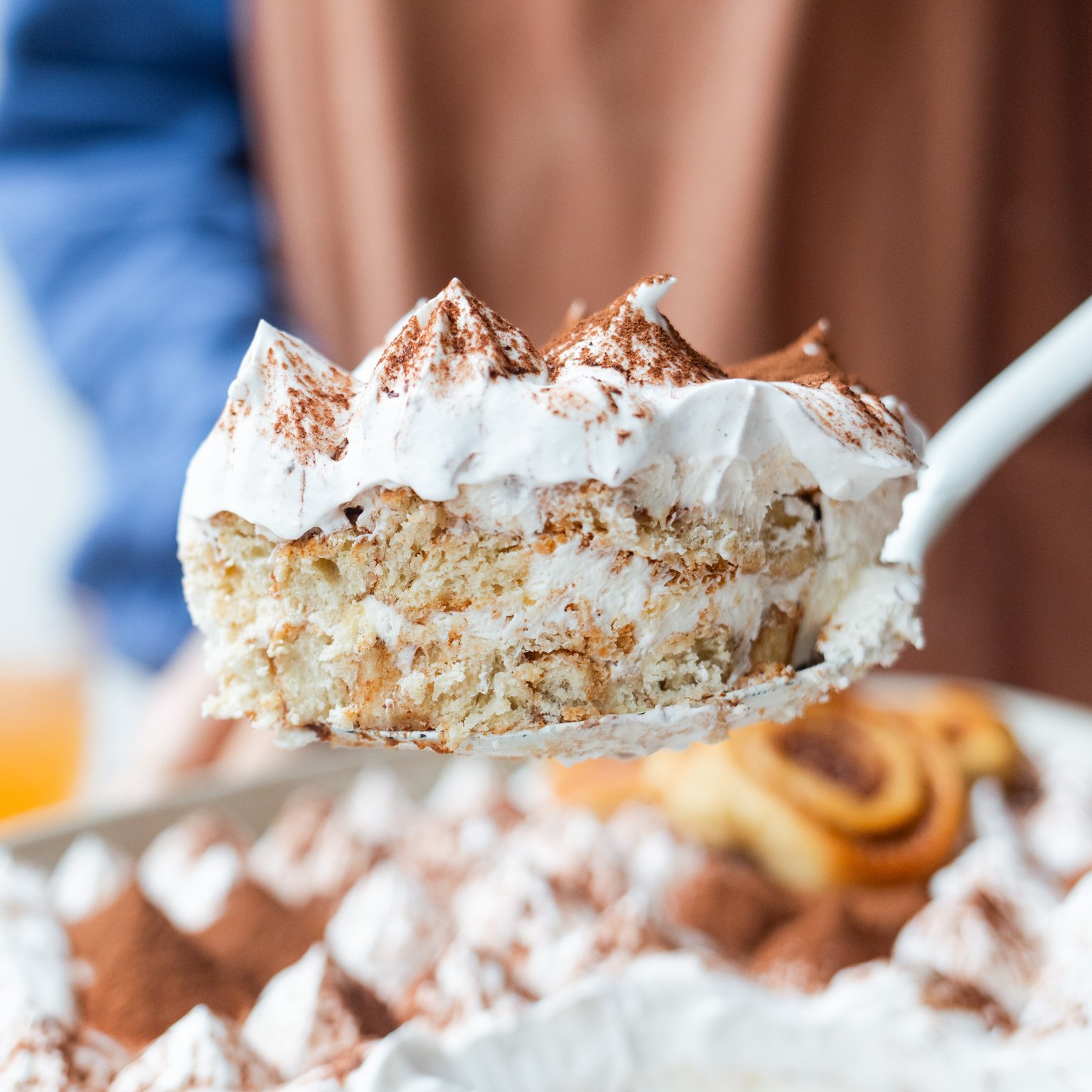 Vegan Cinnamon Bun Tiramisu