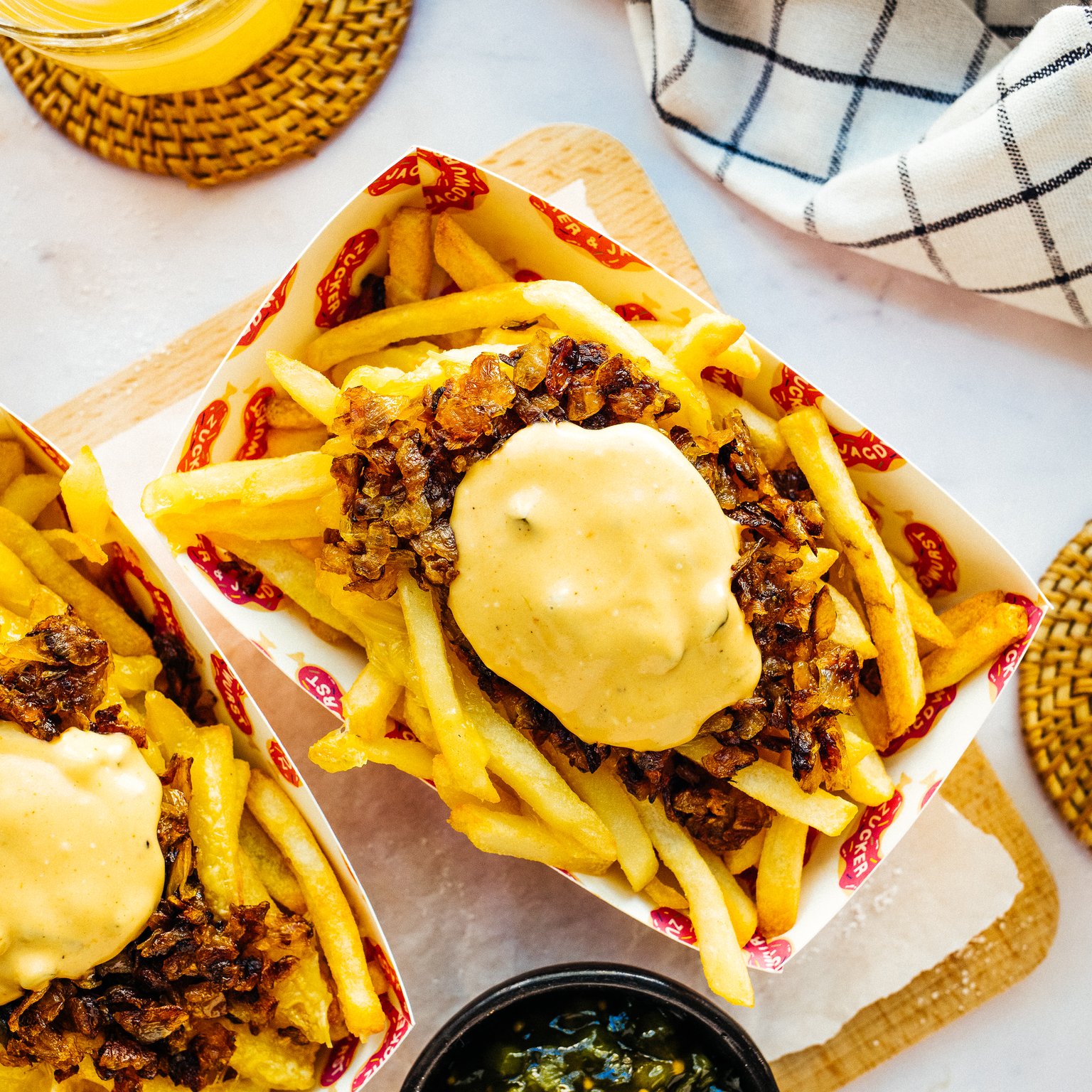 Vegane Animal Style Fries