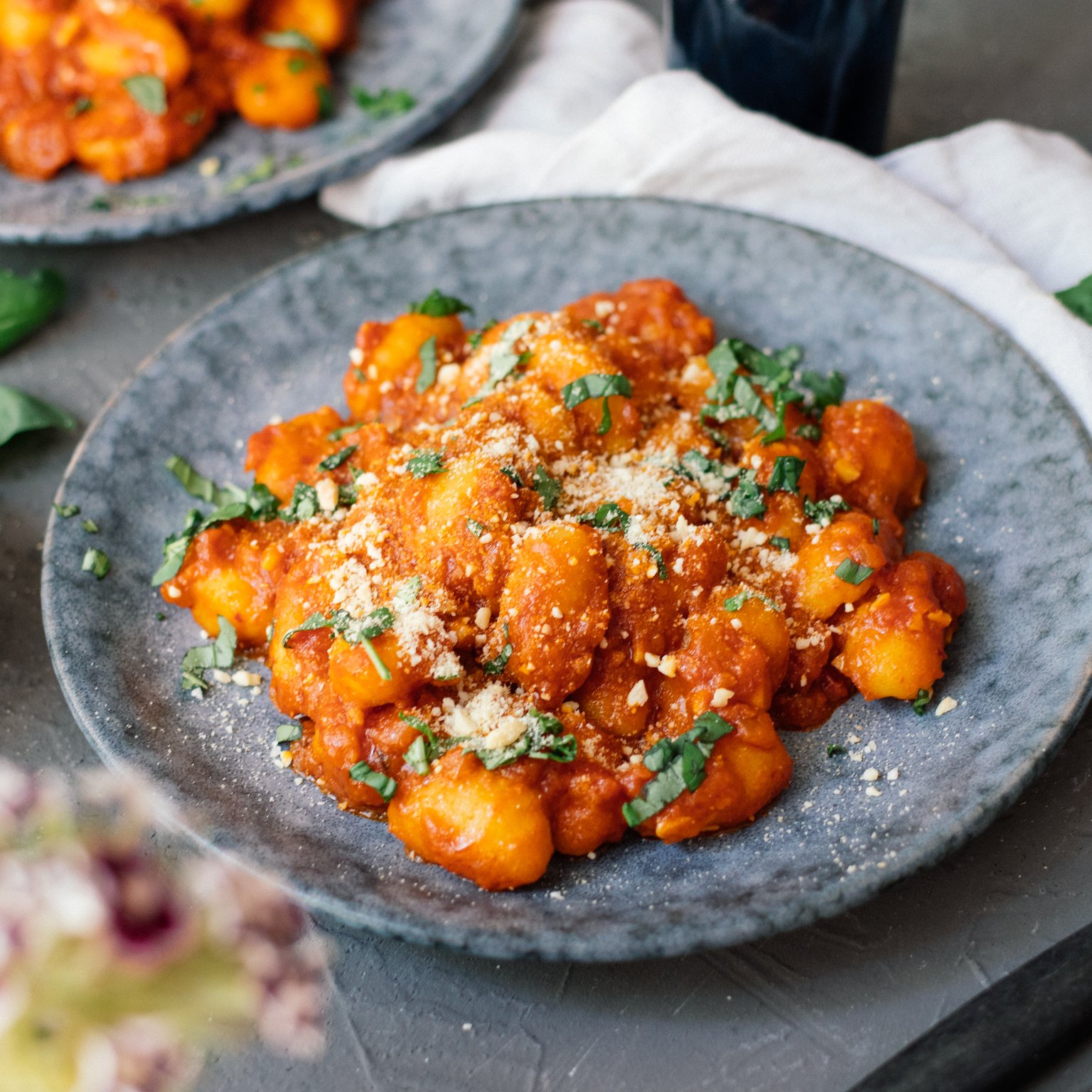 Vegan Gnocchi all'arrabbiata