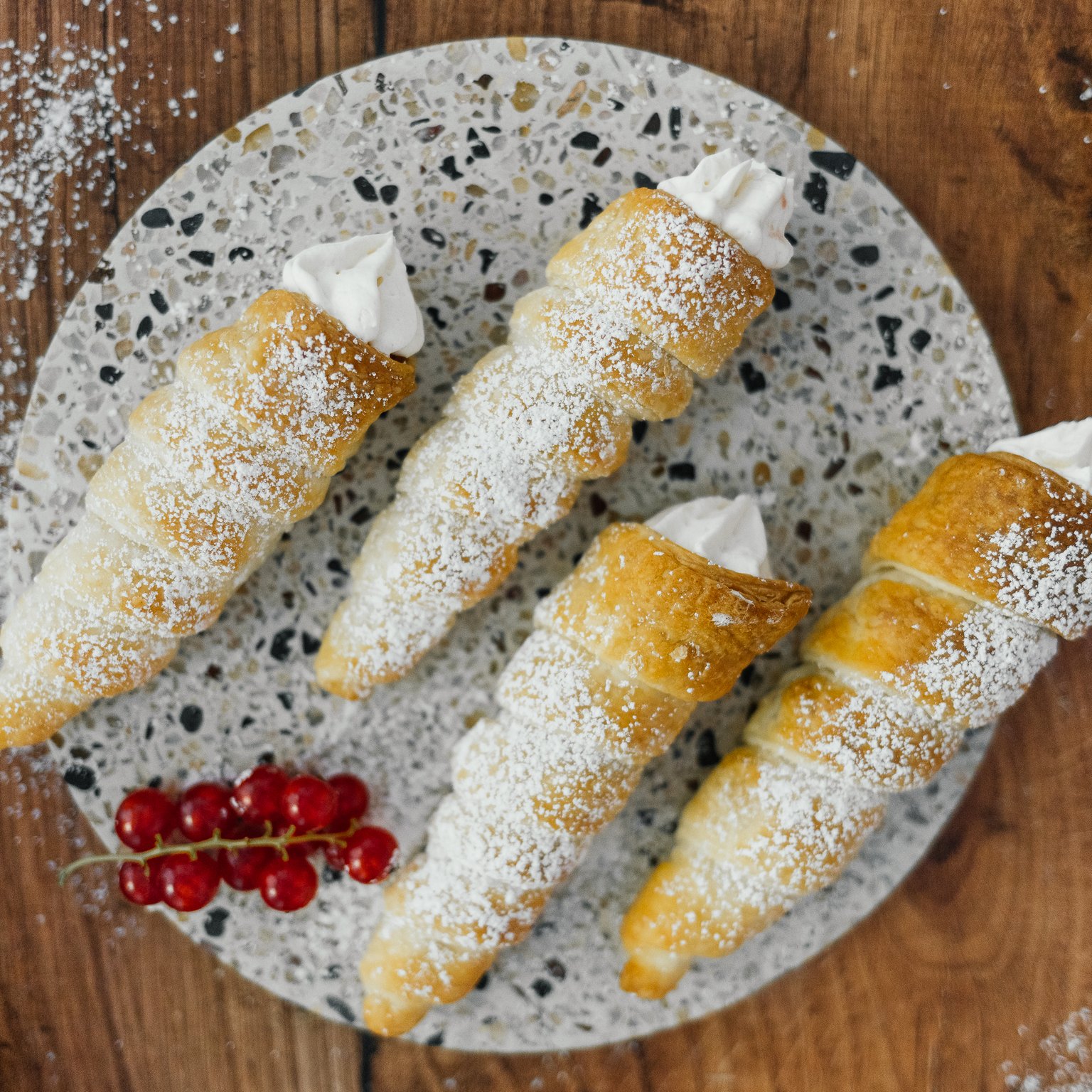 Vegan “Schillerlocken” (Cream Horns)