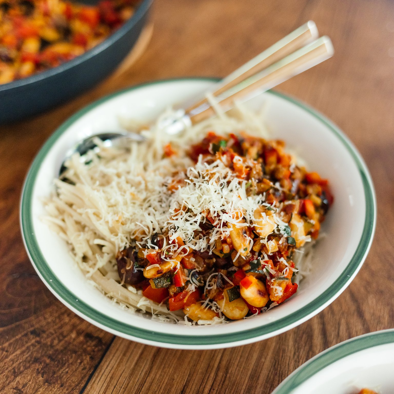 Vegan Caponata Pasta