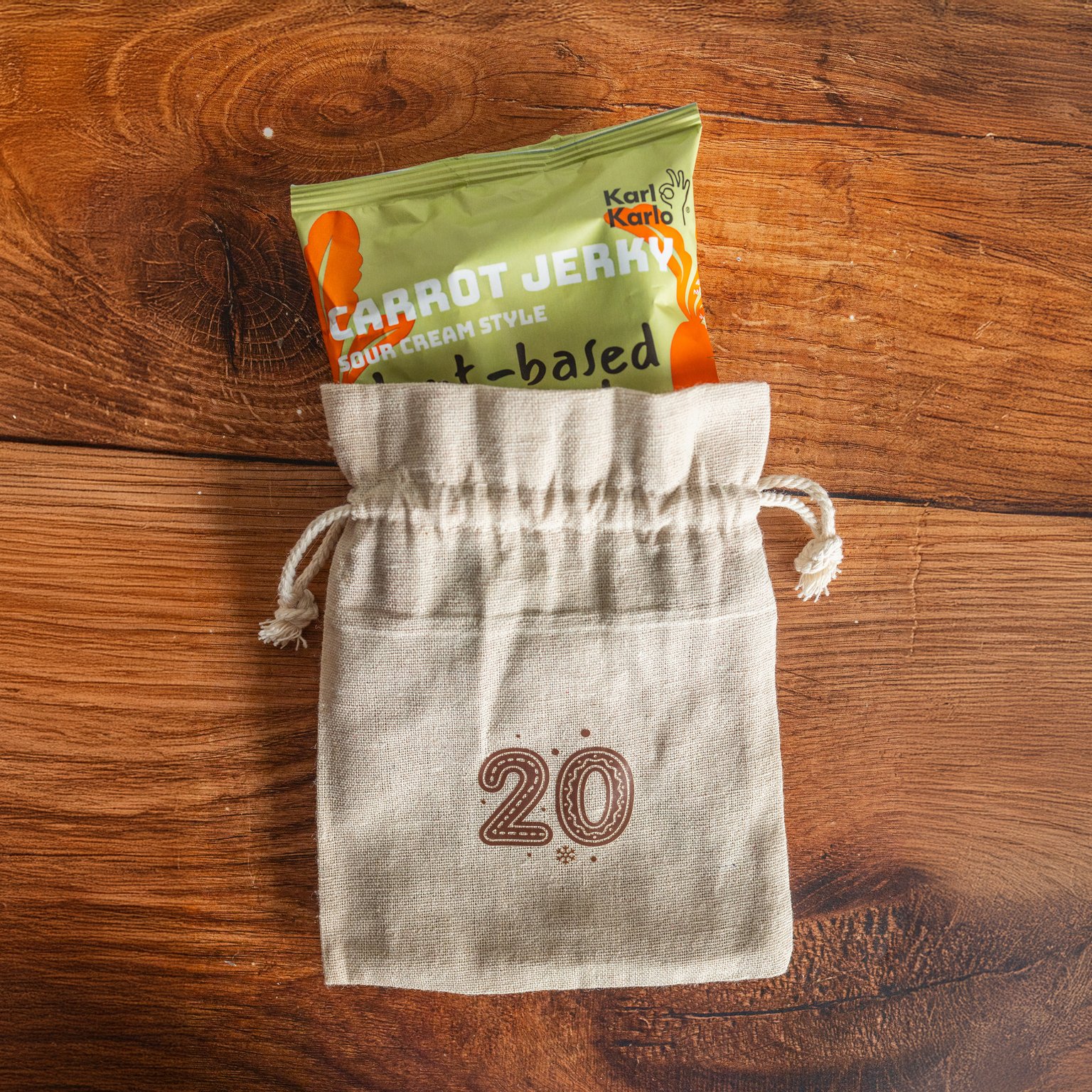 Türchen 20: Carrot Jerky Sour Cream Style von Karl Karlo