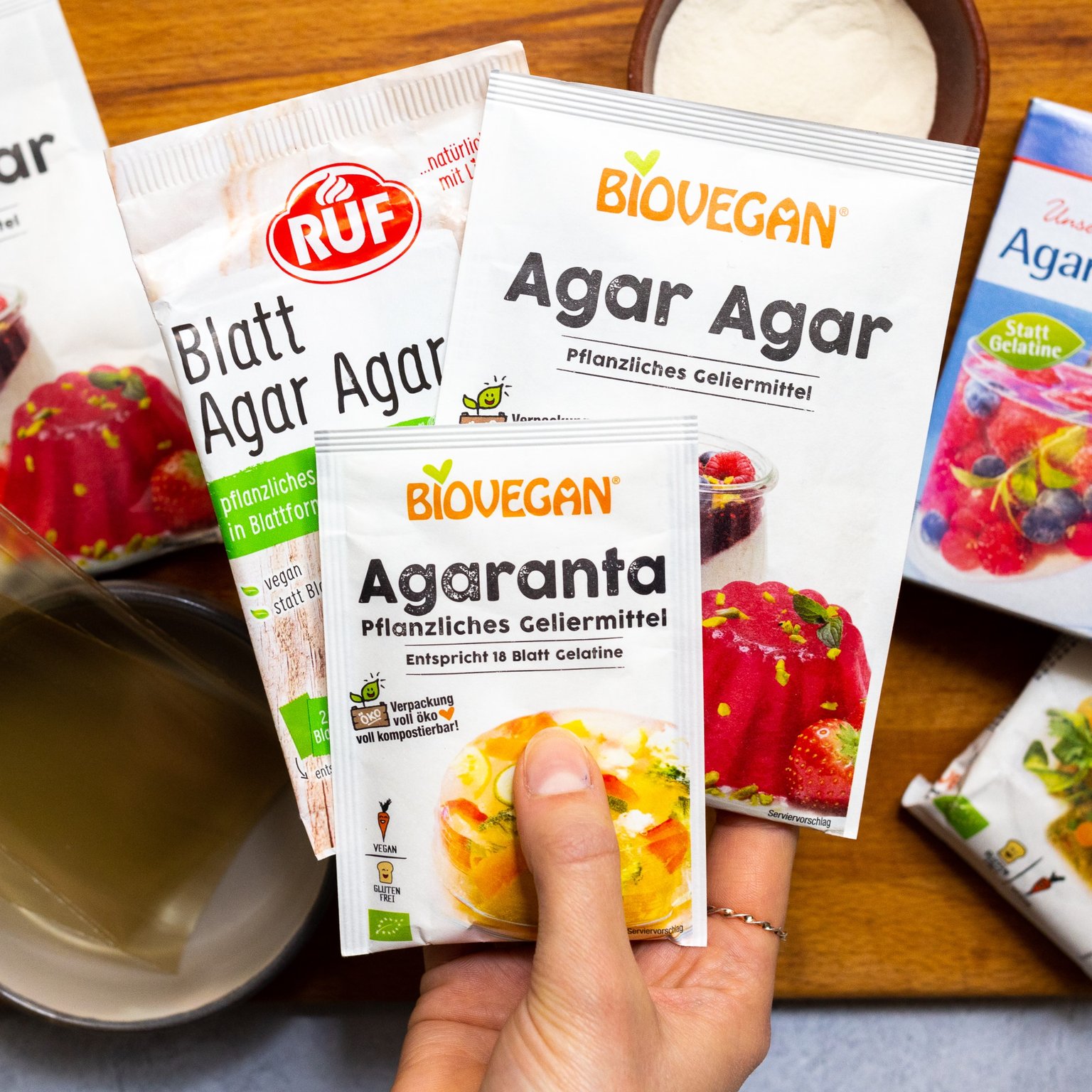 Was ist Agar Agar und wie verwenden wir es? (+ viele vegane Rezepten)