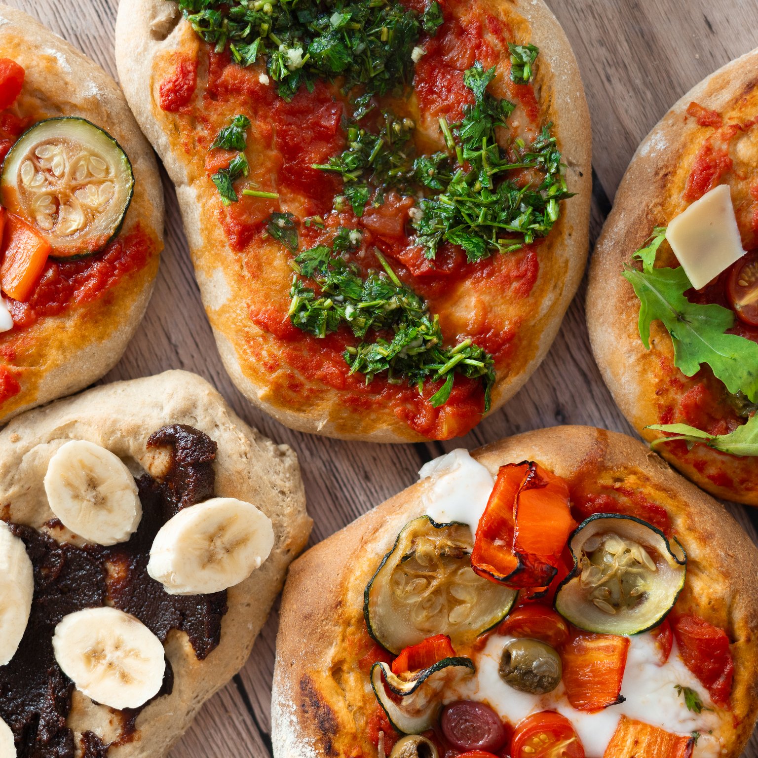 Vegane Pinsa