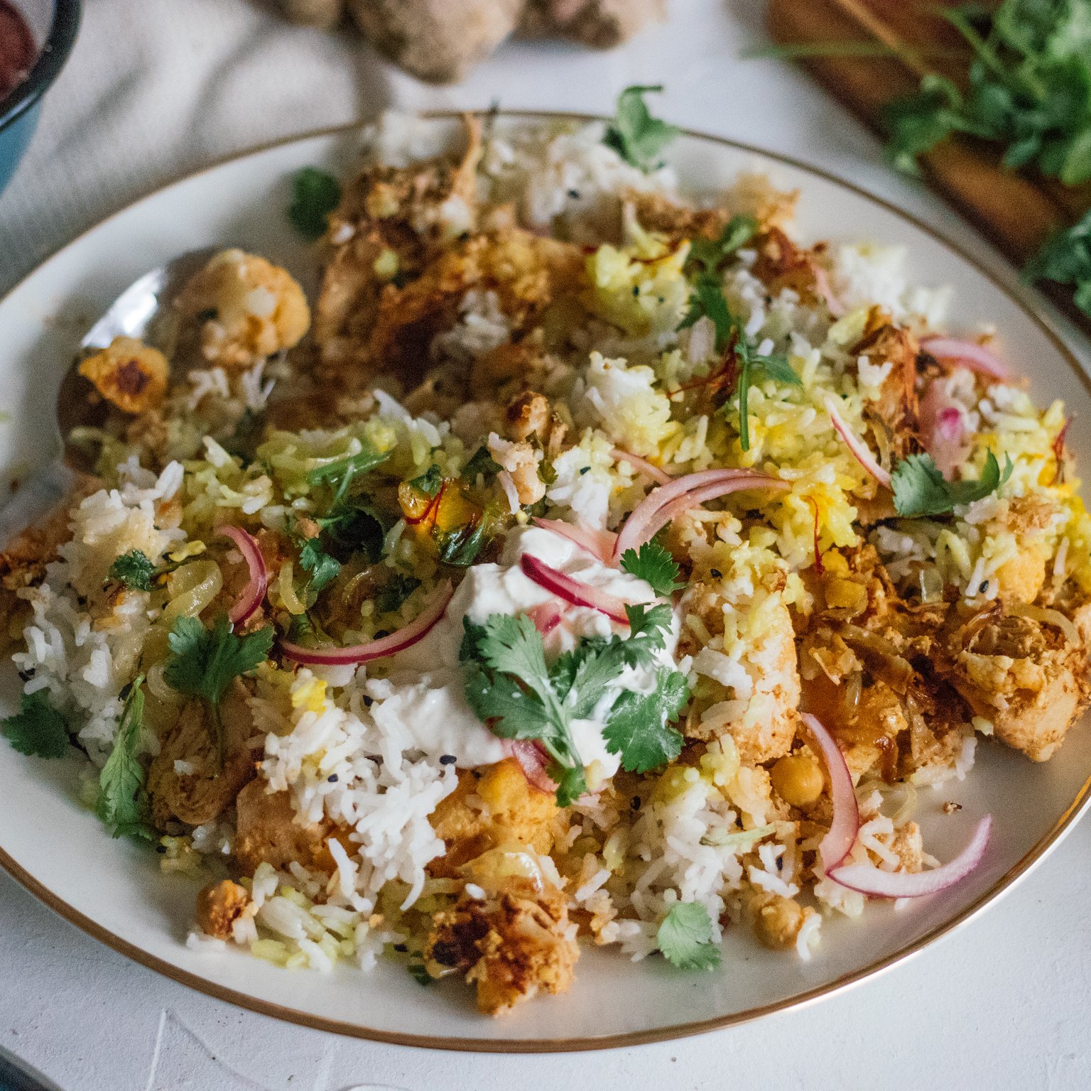Vegan Jackfruit Biryani
