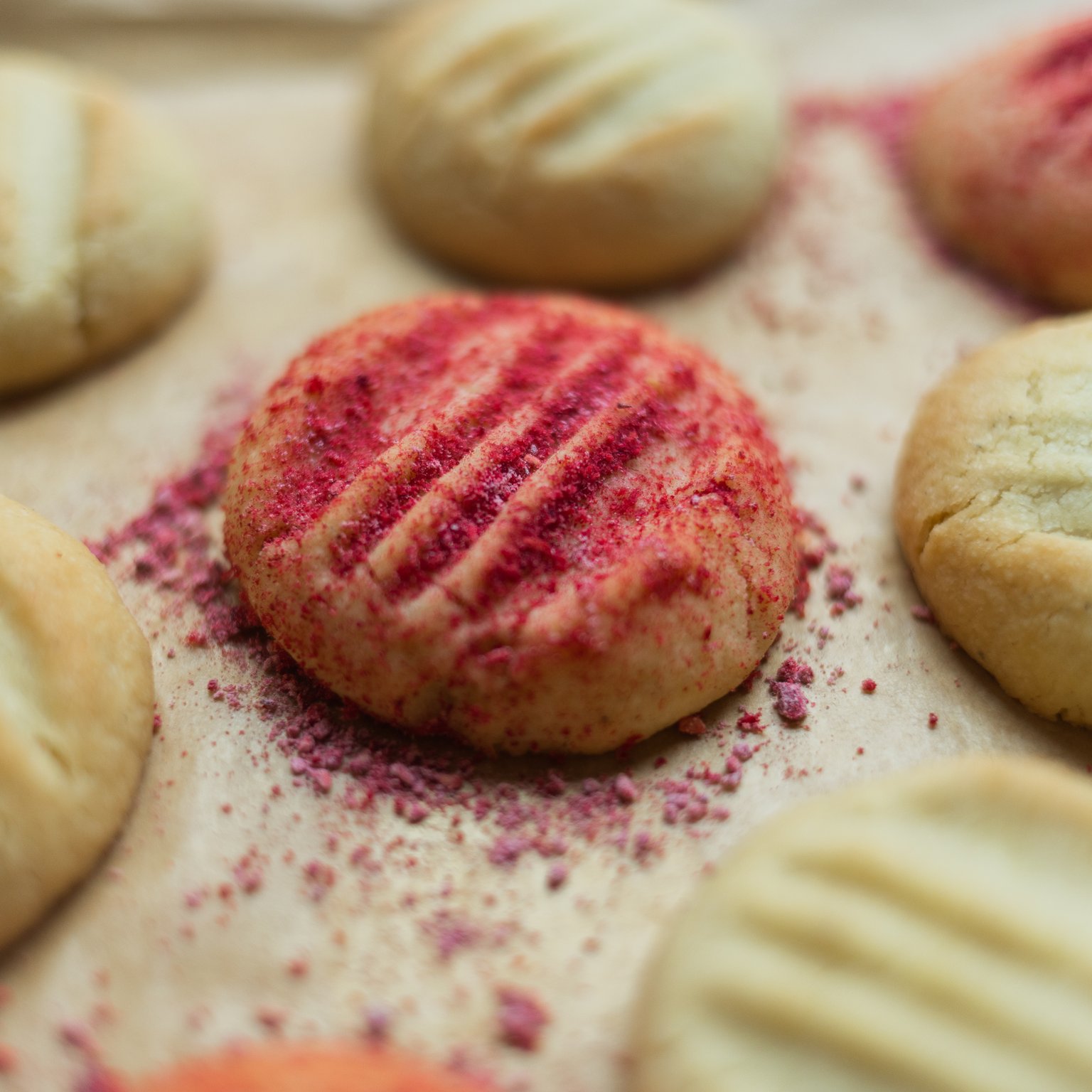 Vegan Custard Cookies