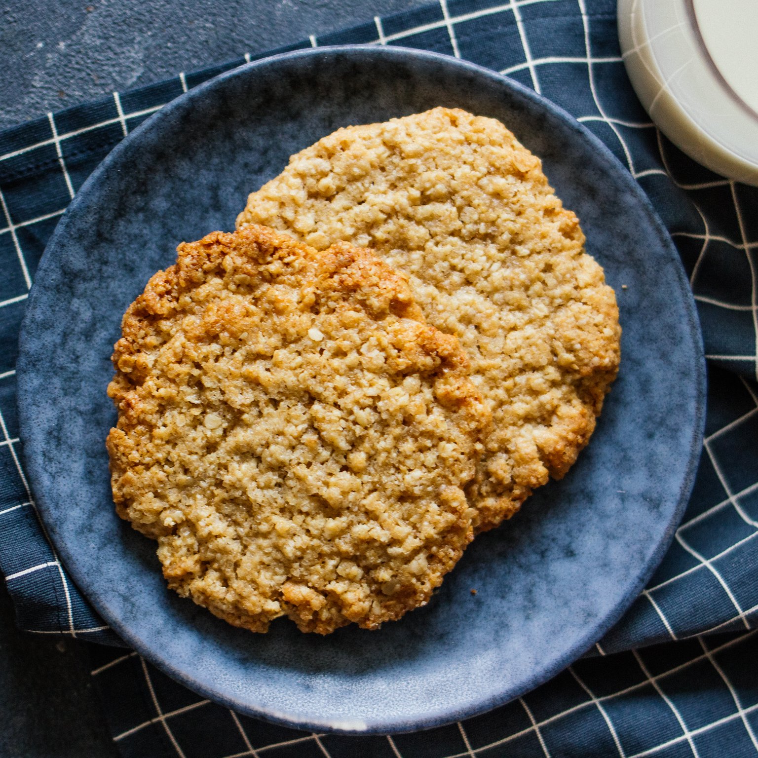 Vegan Swedish Oatmeal Cookies