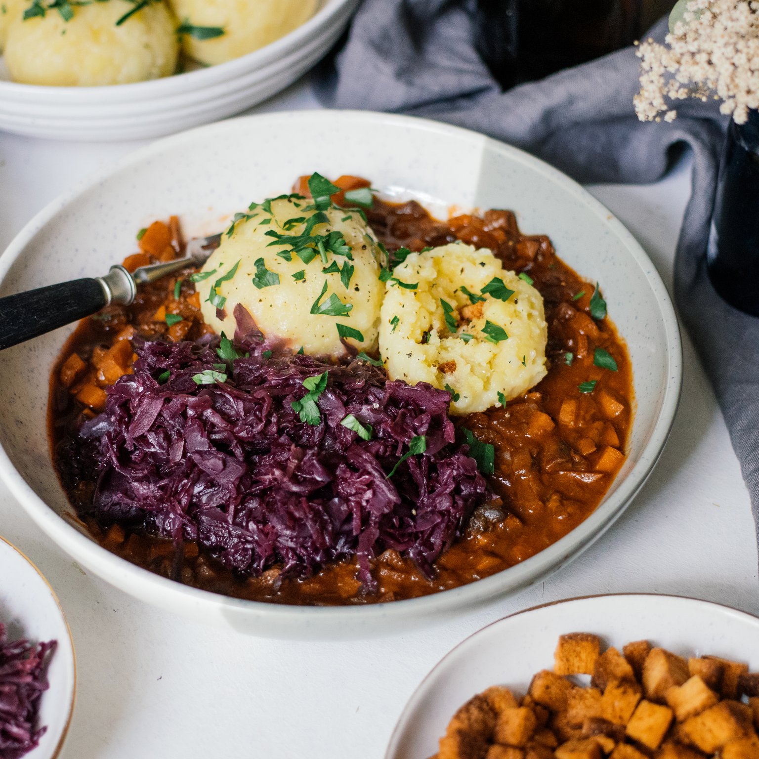 In 6 Schritten zum veganen Weihnachtsmenü deiner Träume