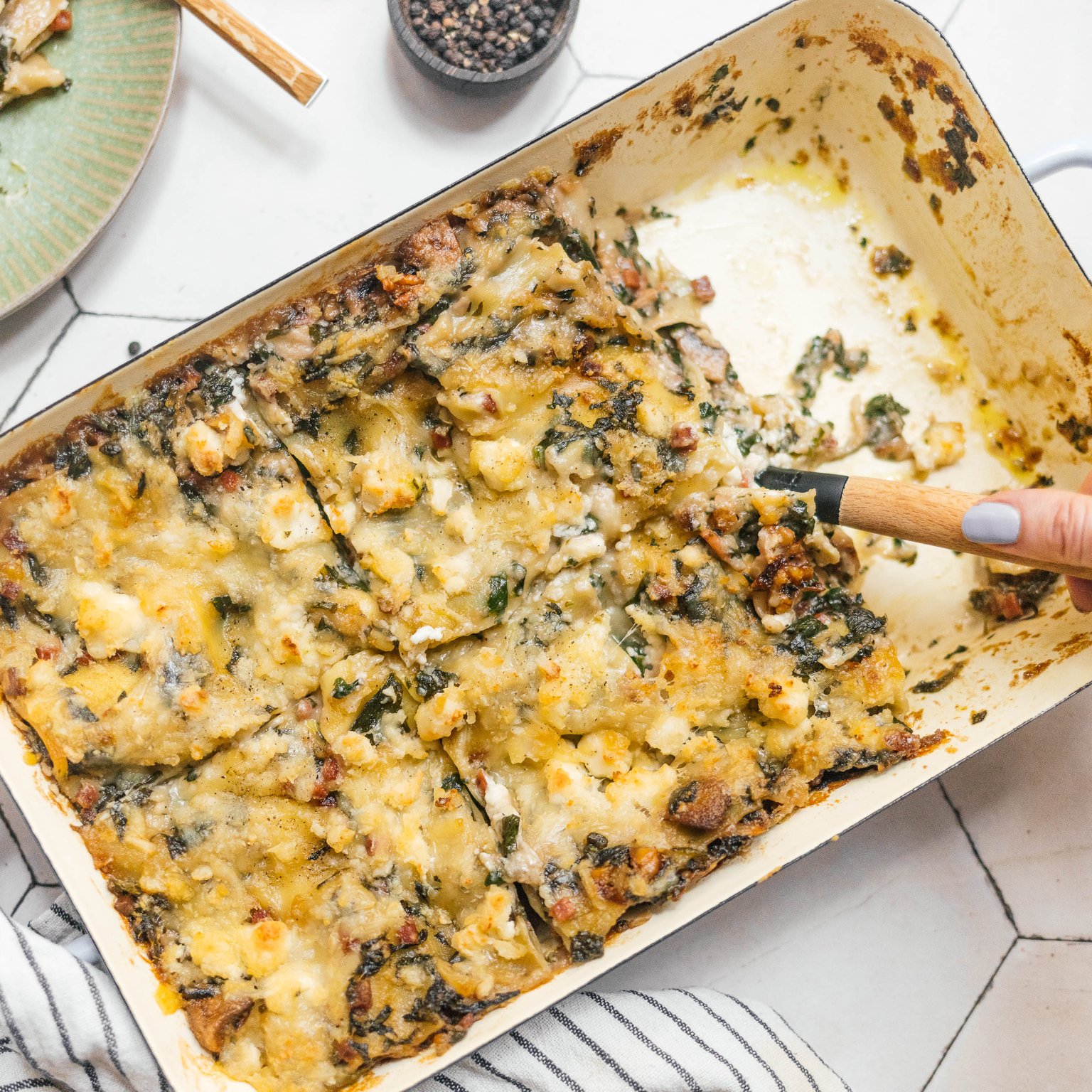 Vegan Spinach Lasagna