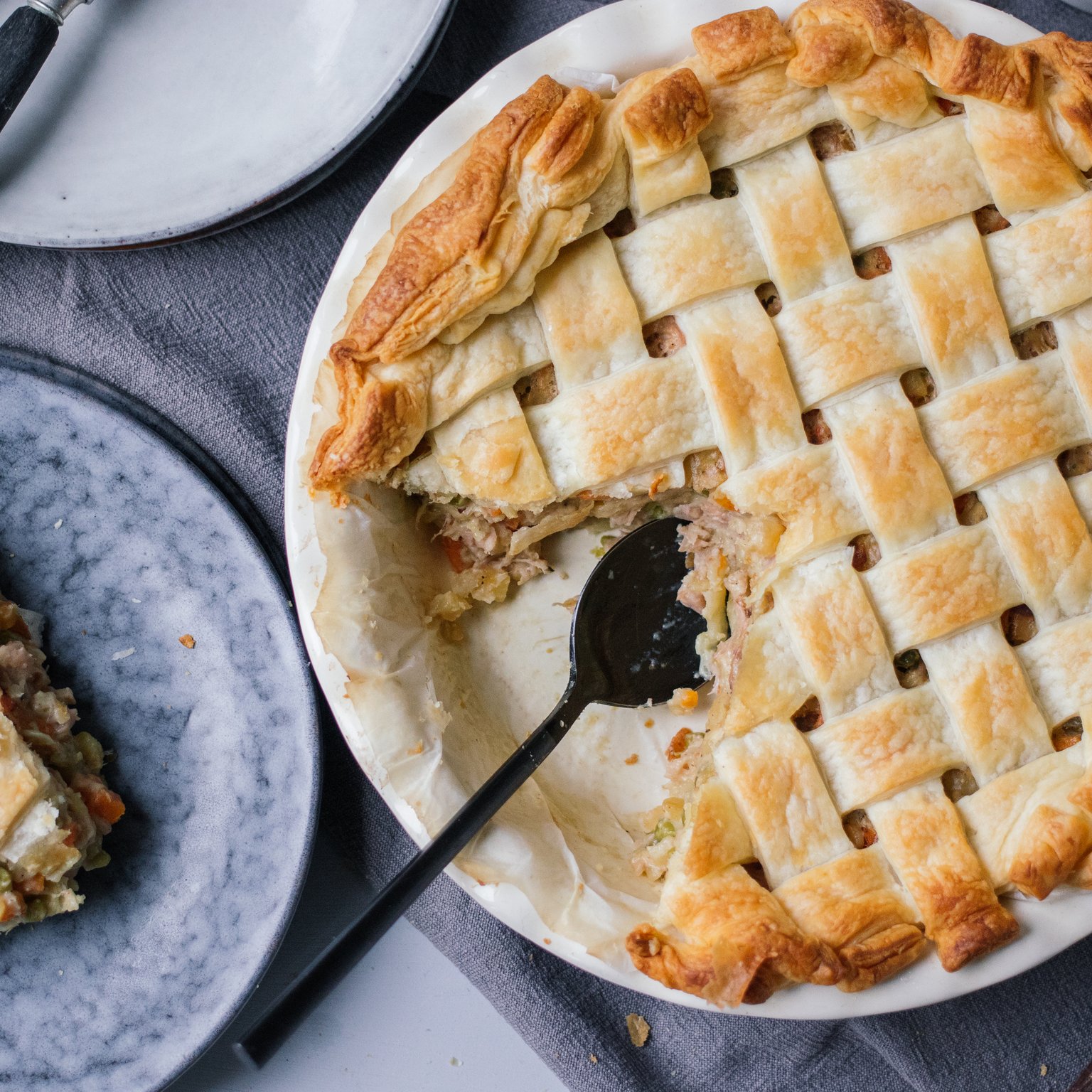 Vegan Jackfruit Pot Pie