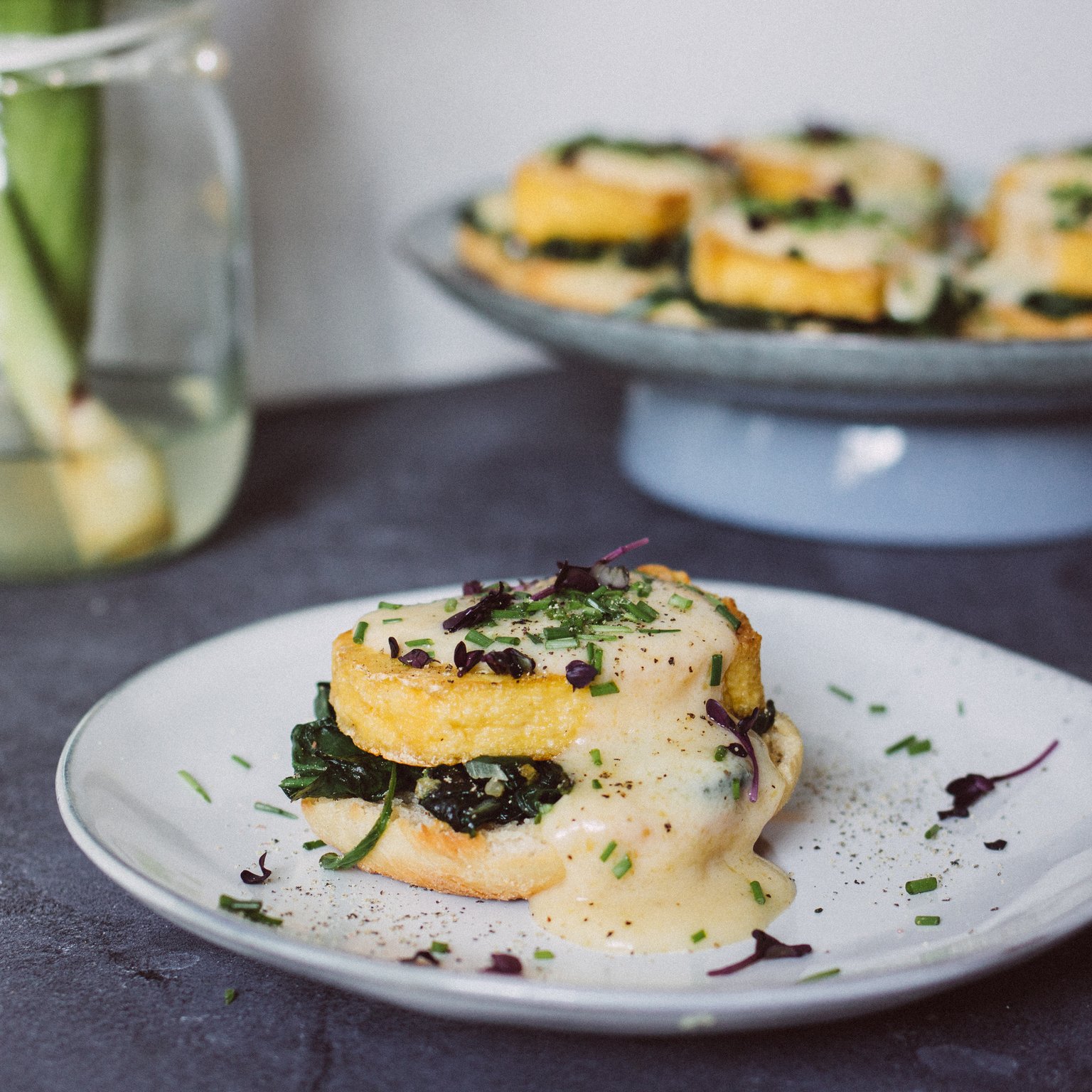 Vegane Eggs Florentine