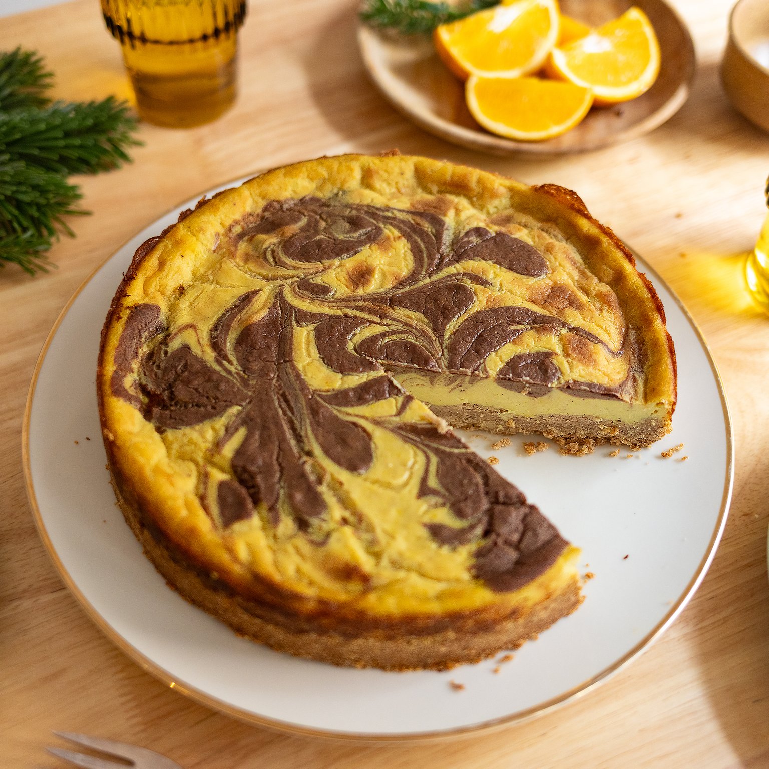 Vegan Speculoos Cheesecake