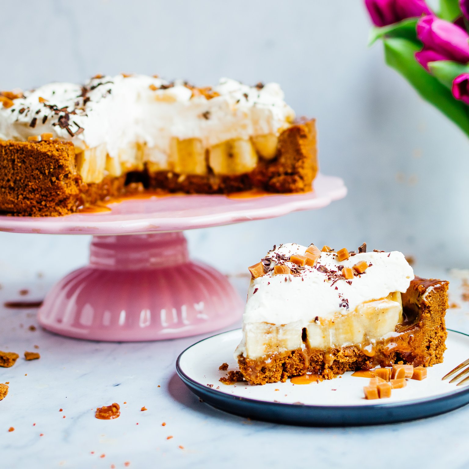 Vegan Banoffee Pie
