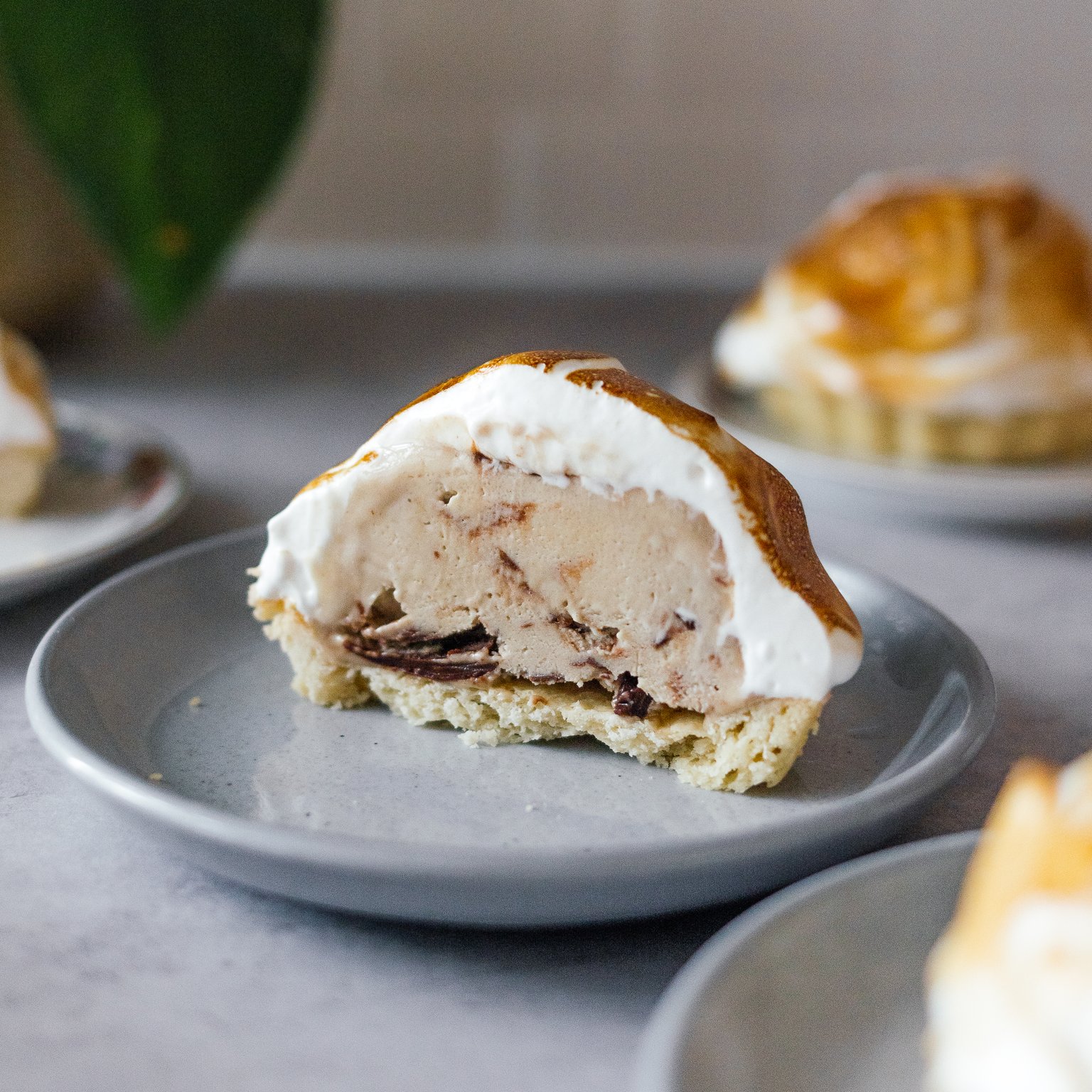 Vegan Mini Baked Alaska