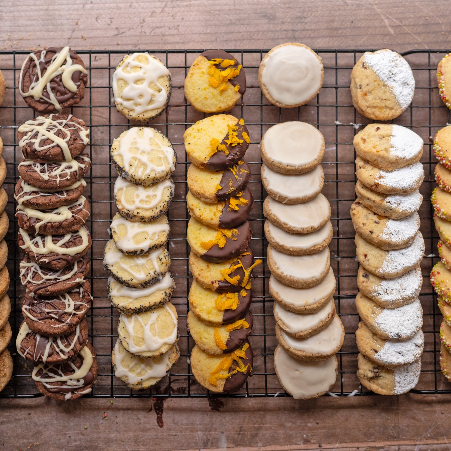 Vegan Slice and Bake Cookies – 1 Dough, 7 Ideas