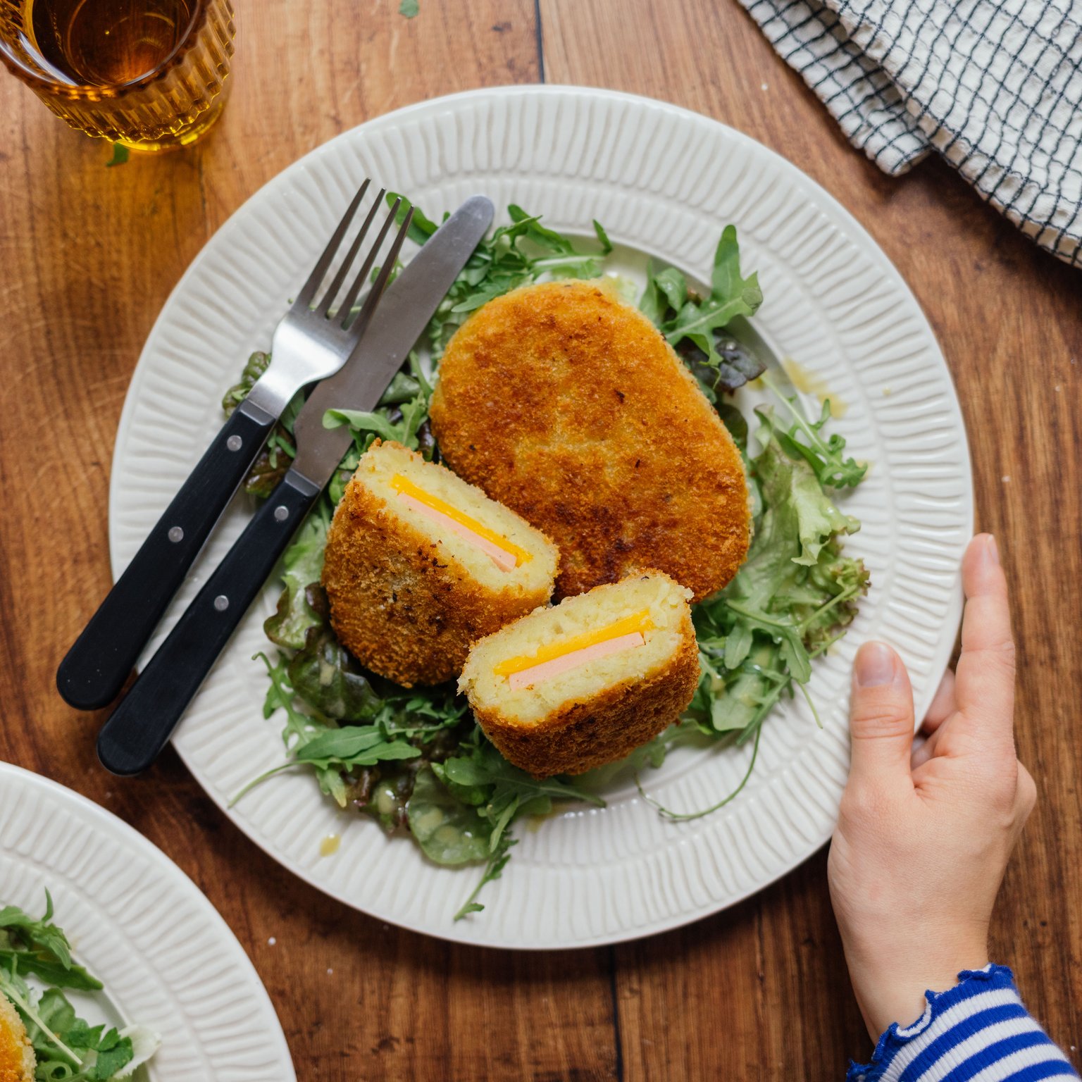 Vegan Dumpling Cordon Bleu