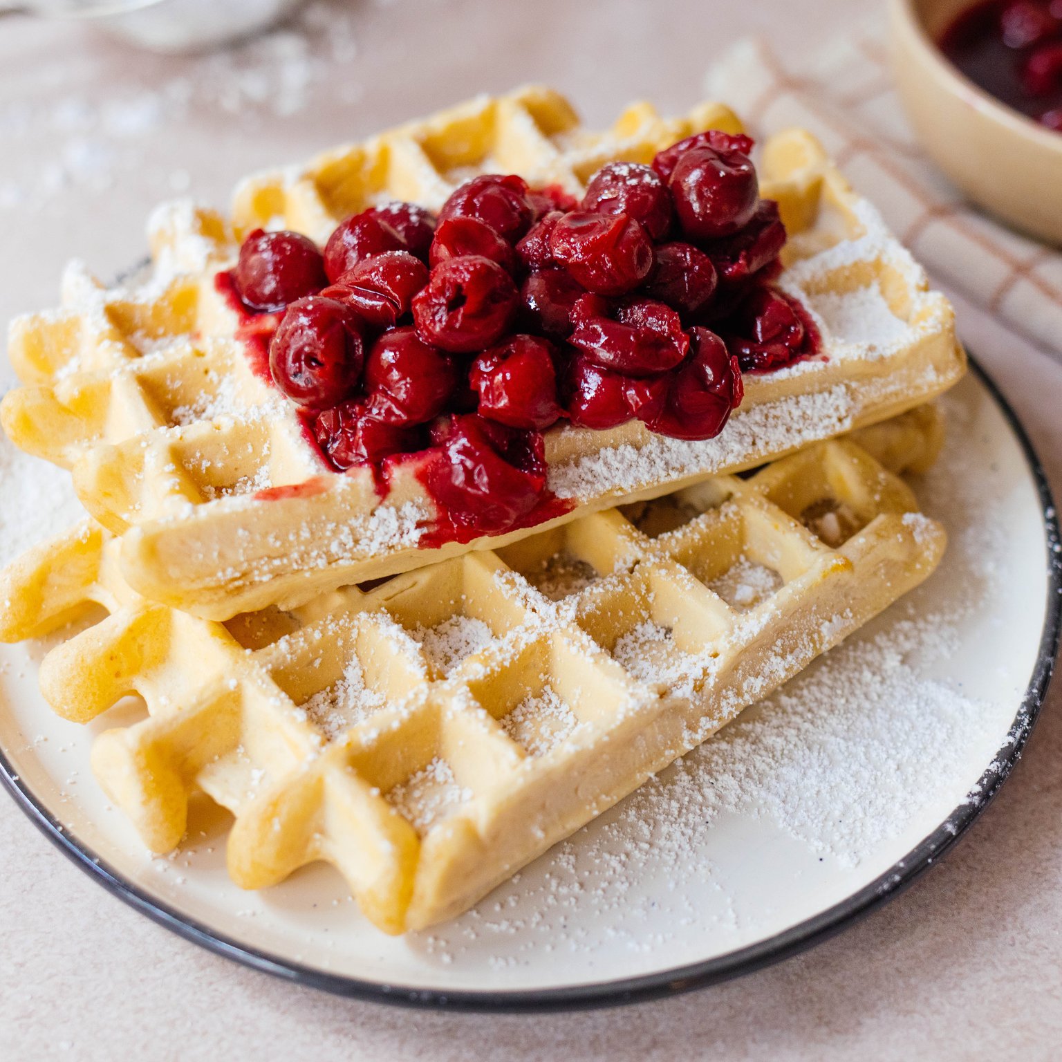 Vegane Waffeln