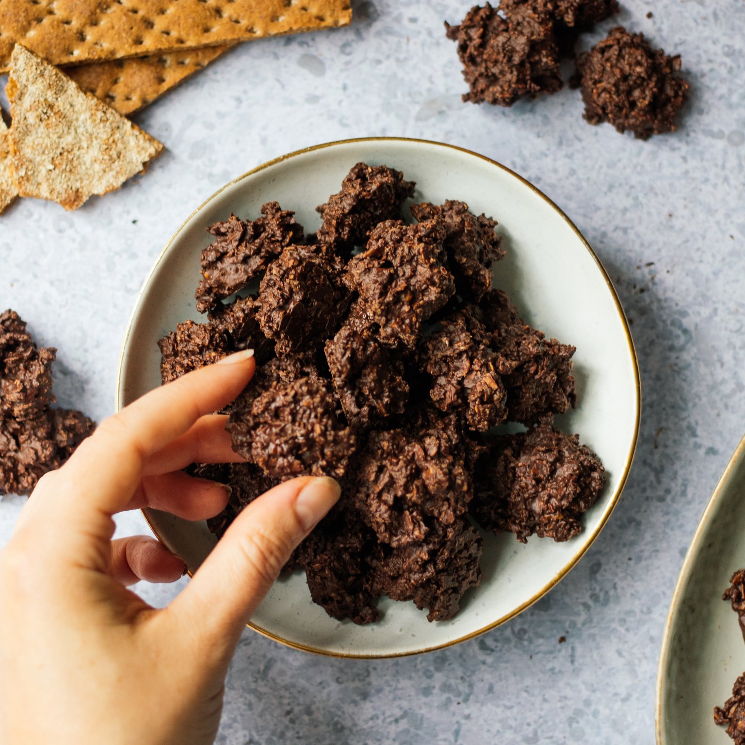 Vegan Crispy Chocolate Bites