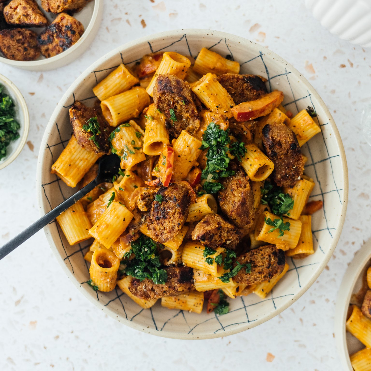 Vegan Chorizo Pasta