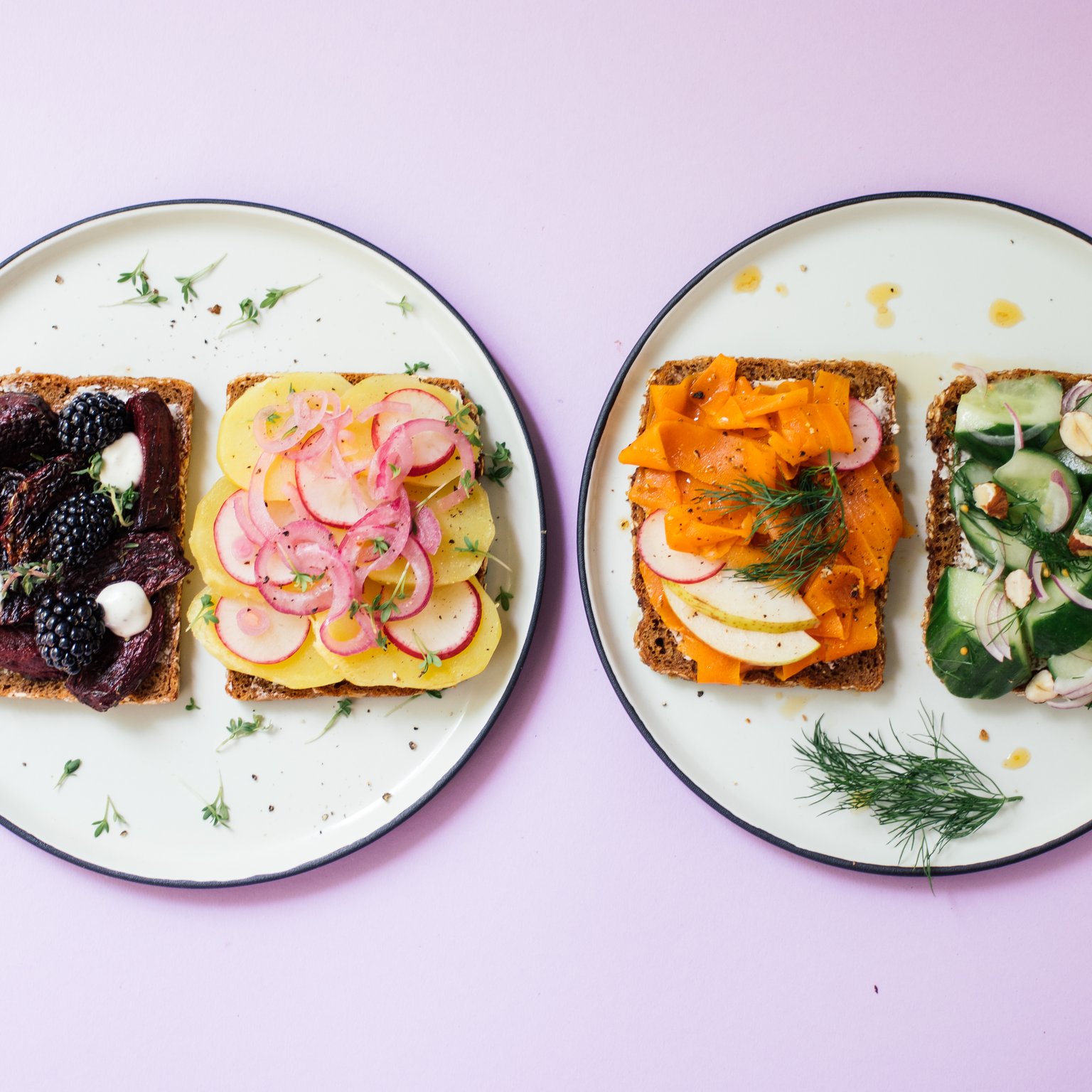 Vegan Smørrebrød