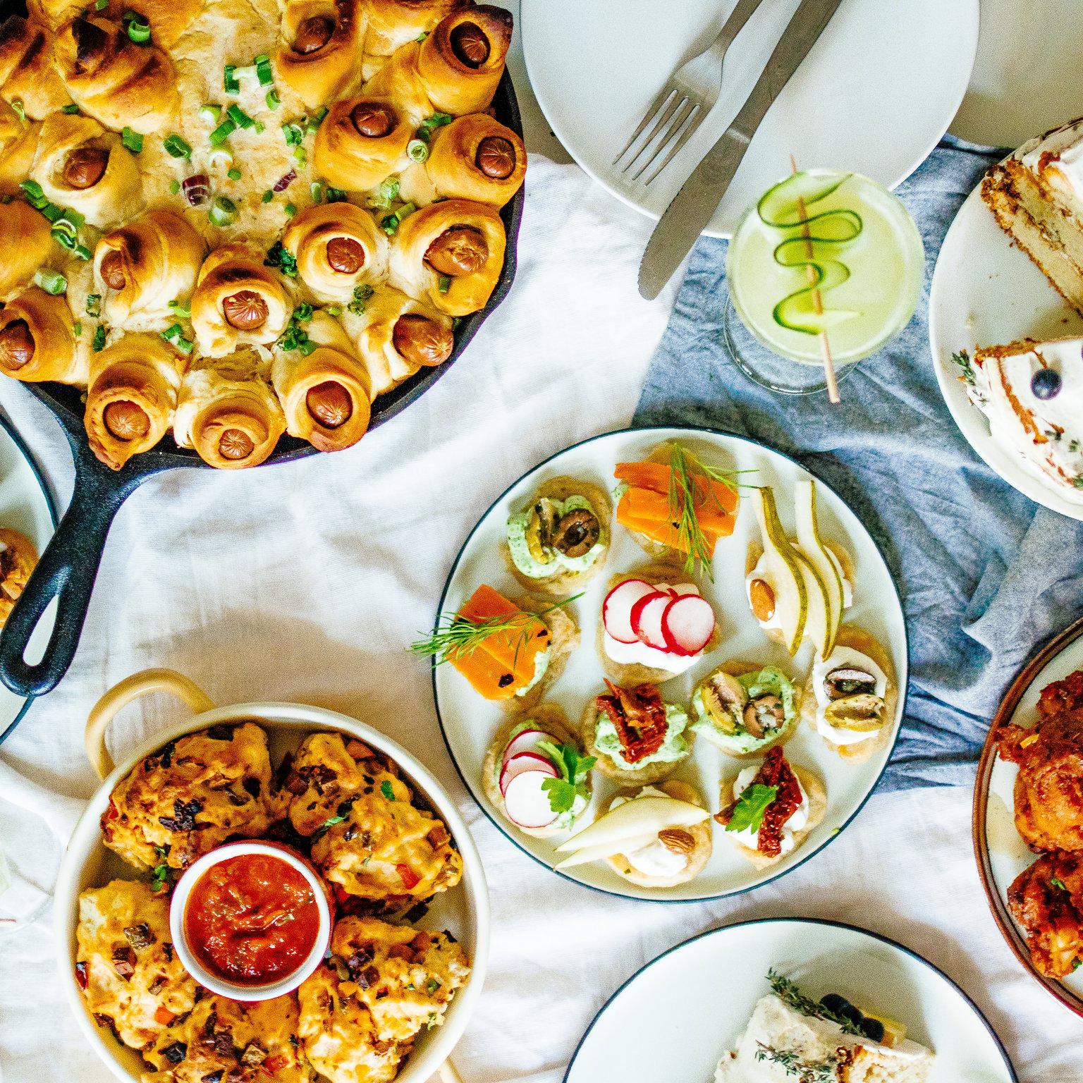 7 vegan Recipes for your Party