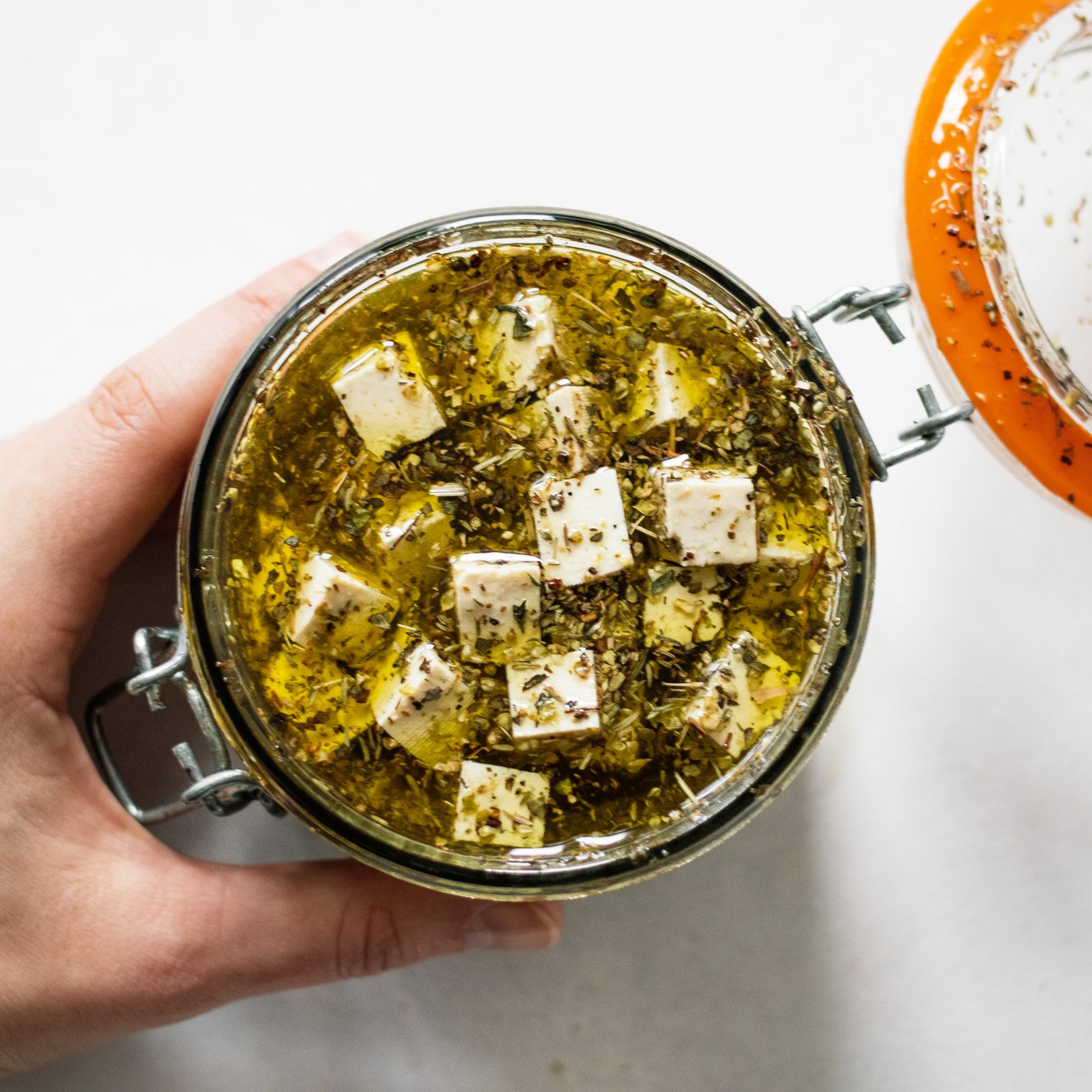 Vegan „Feta“ Tofu Cheese