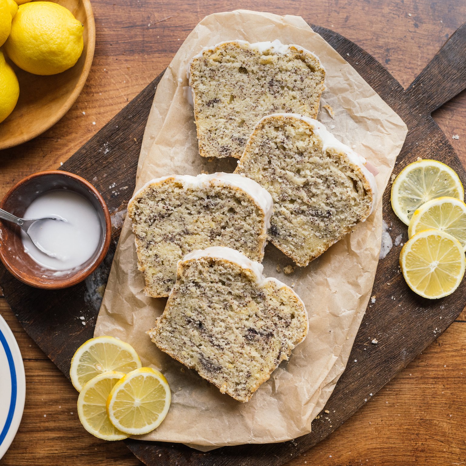 Vegan Lemon Poppy Seed Cake