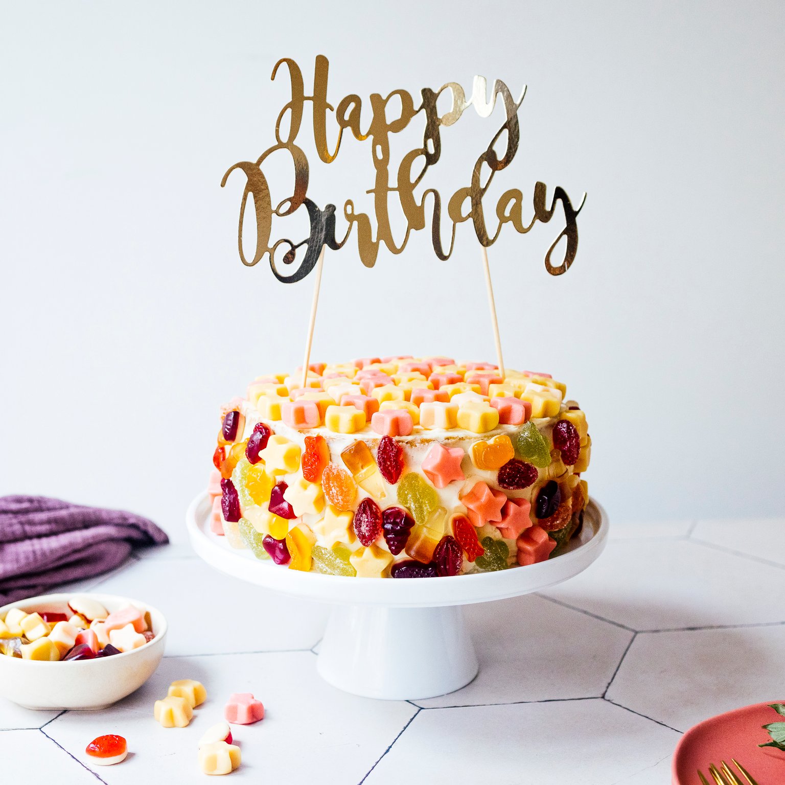 Vegan Candy Cake