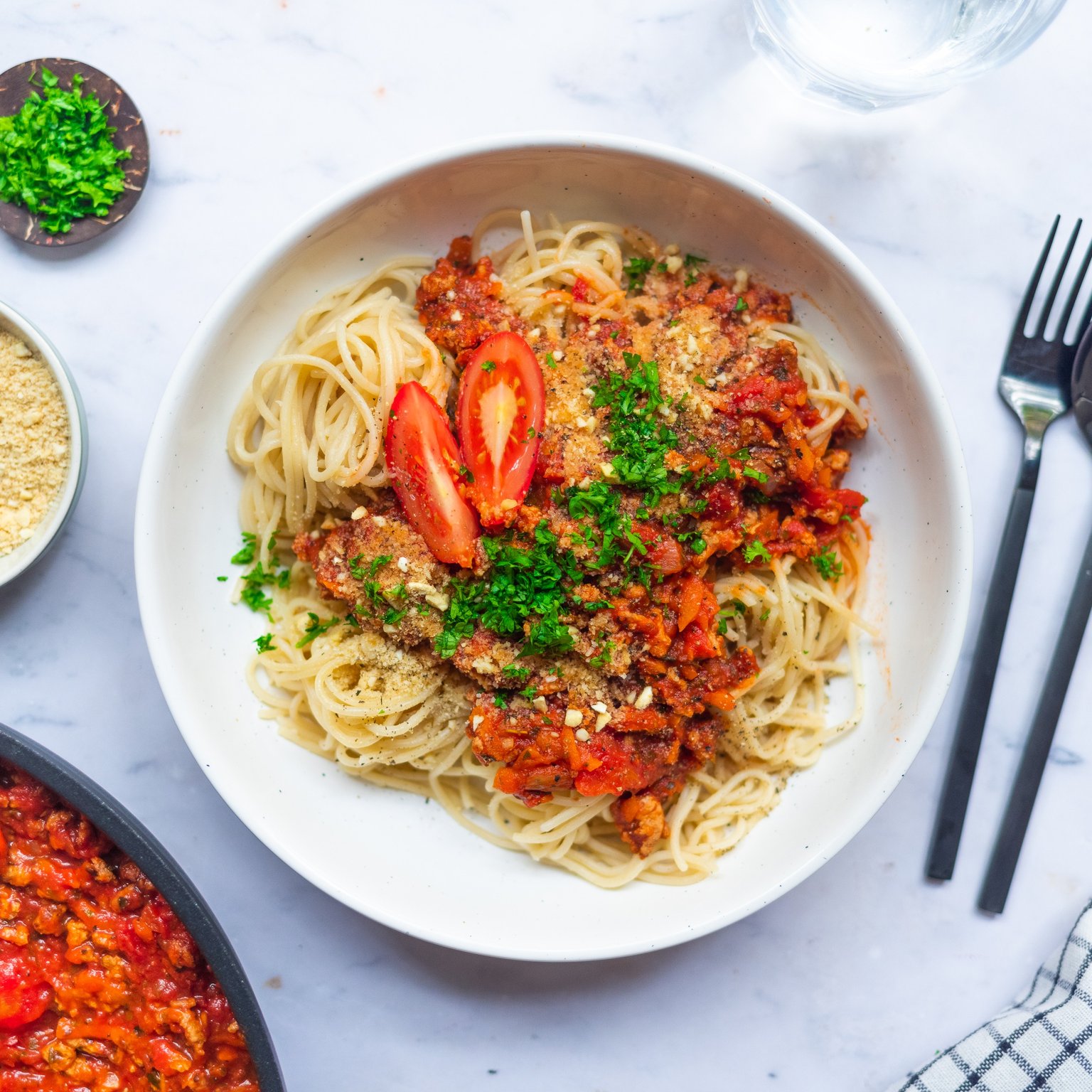 Vegan Spaghetti Bolognese