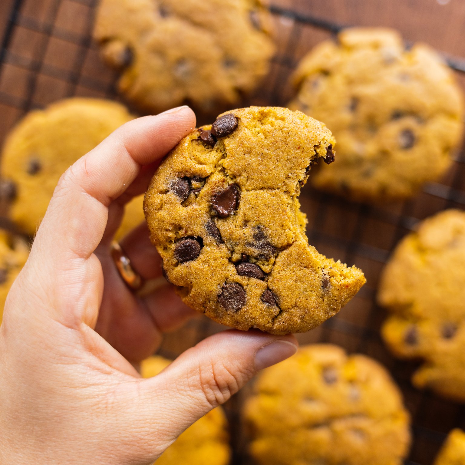 Vegane Snickerdoodles mit Kürbis