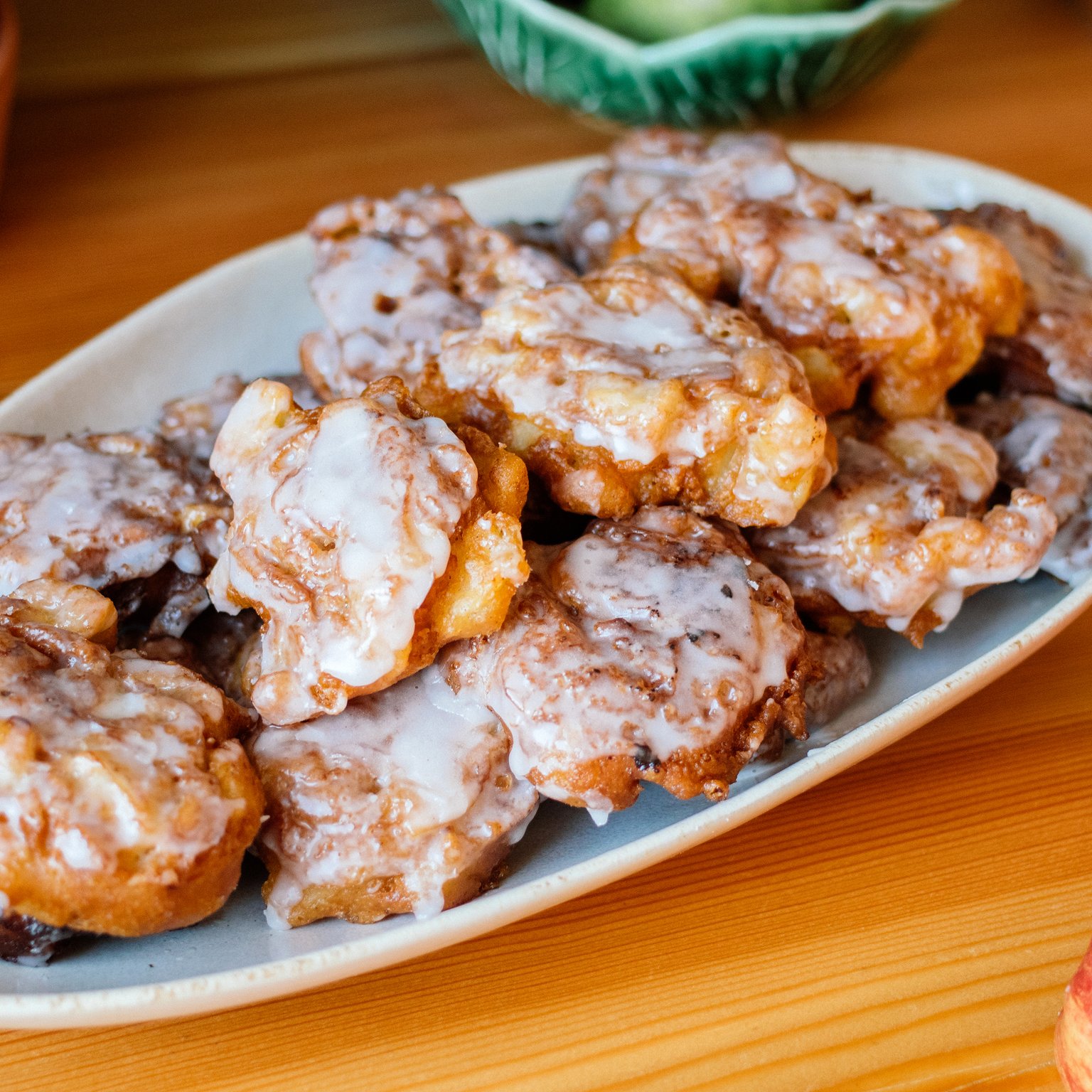 Vegan Apple Fritters