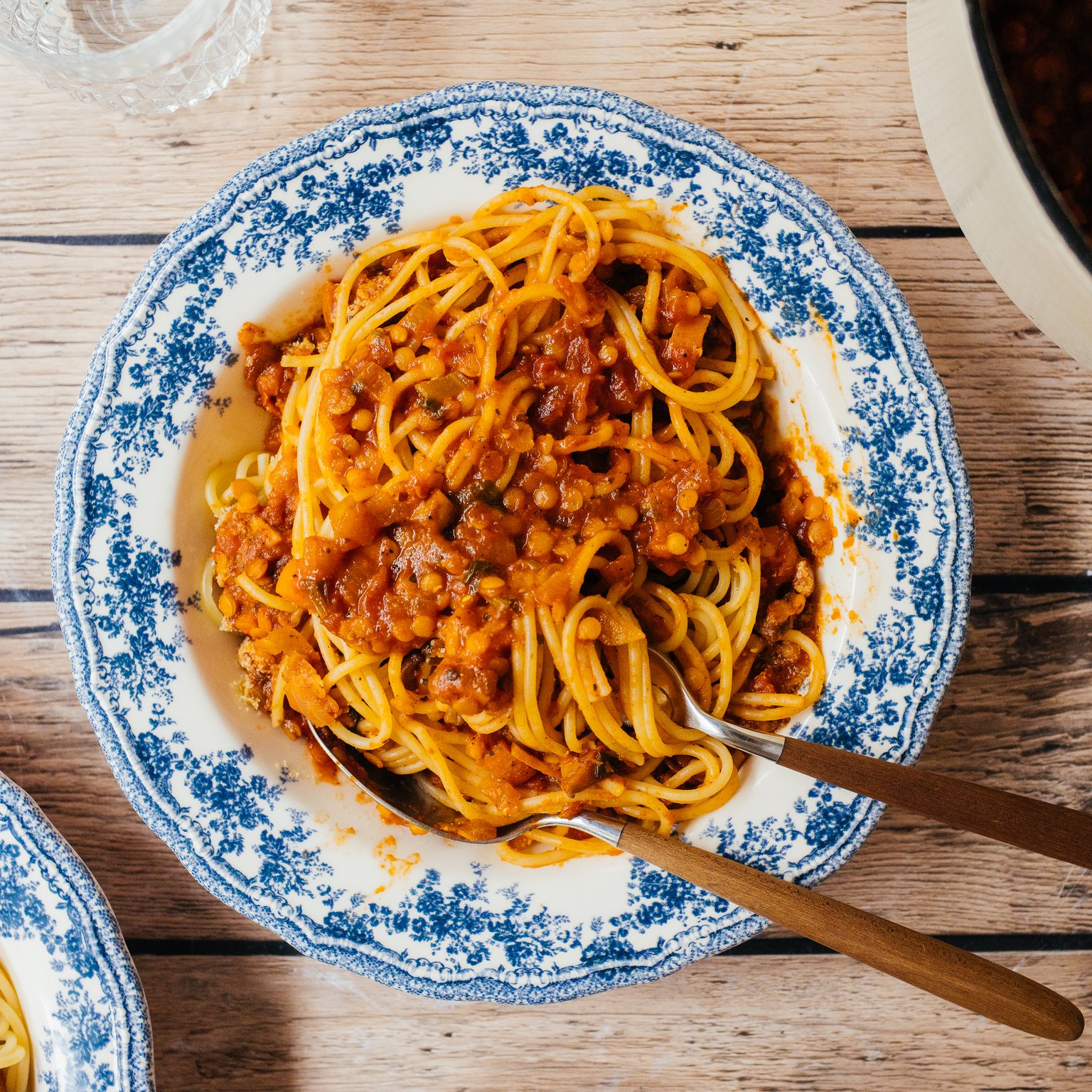 Vegane Linsen-Bolognese