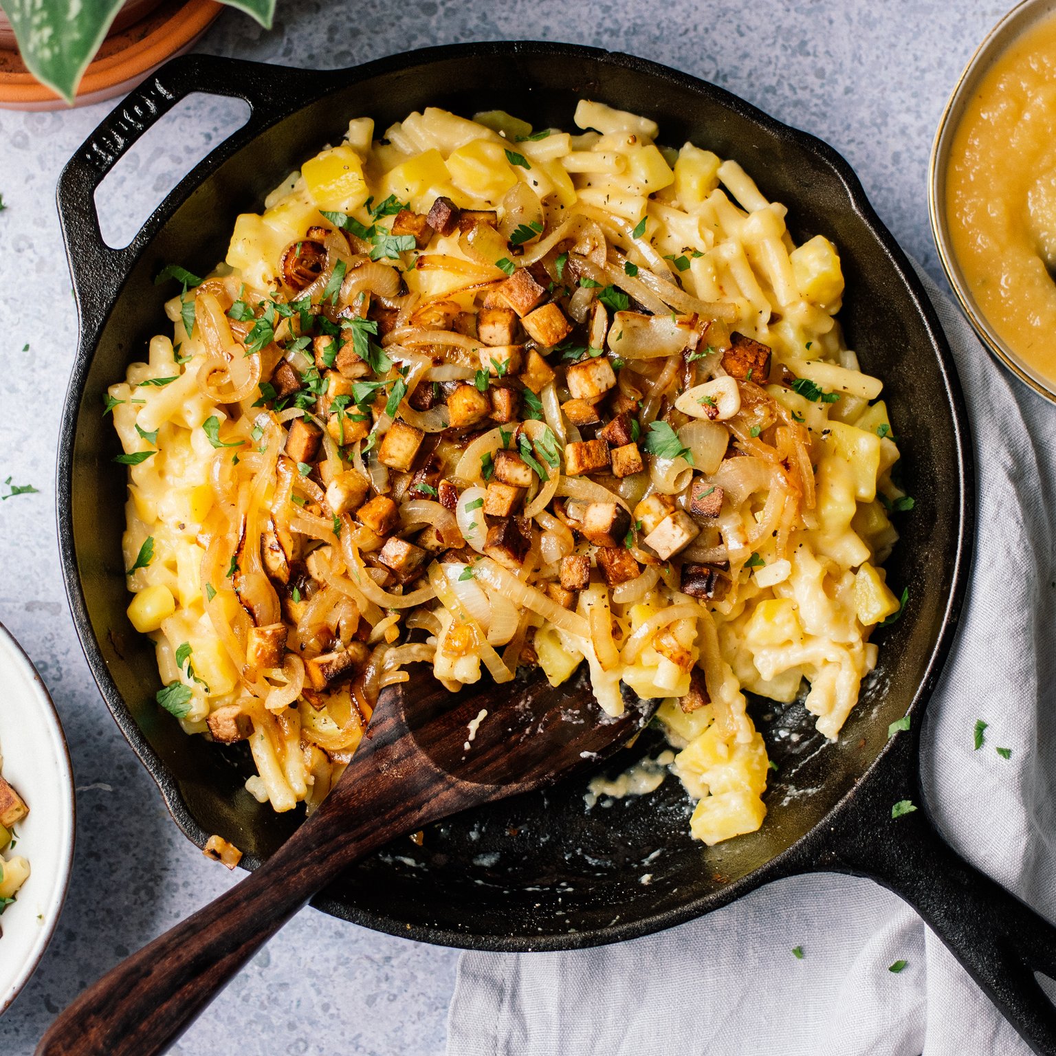 Vegane Älplermagronen
