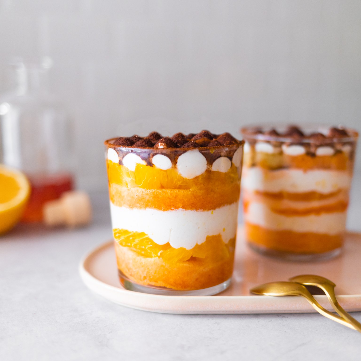 Vegan Tiramisu with Bitter Orange