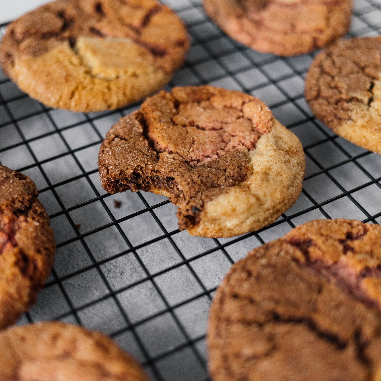 Vegane Neapolitan Cookies
