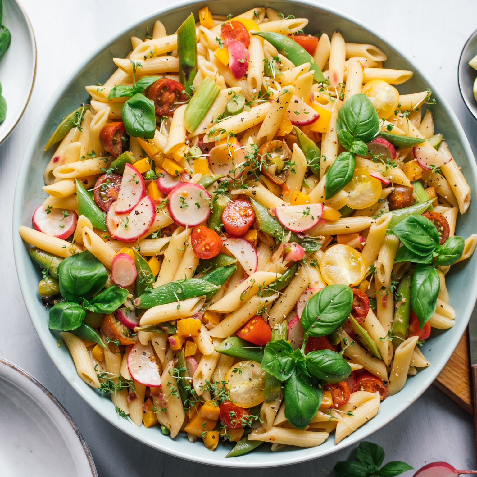 Vegan Pasta Primavera