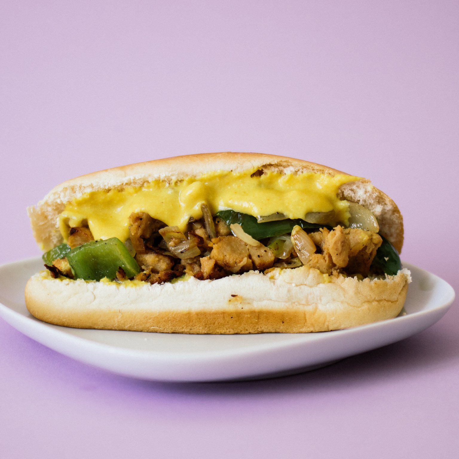Vegan Cheesesteak Sandwich