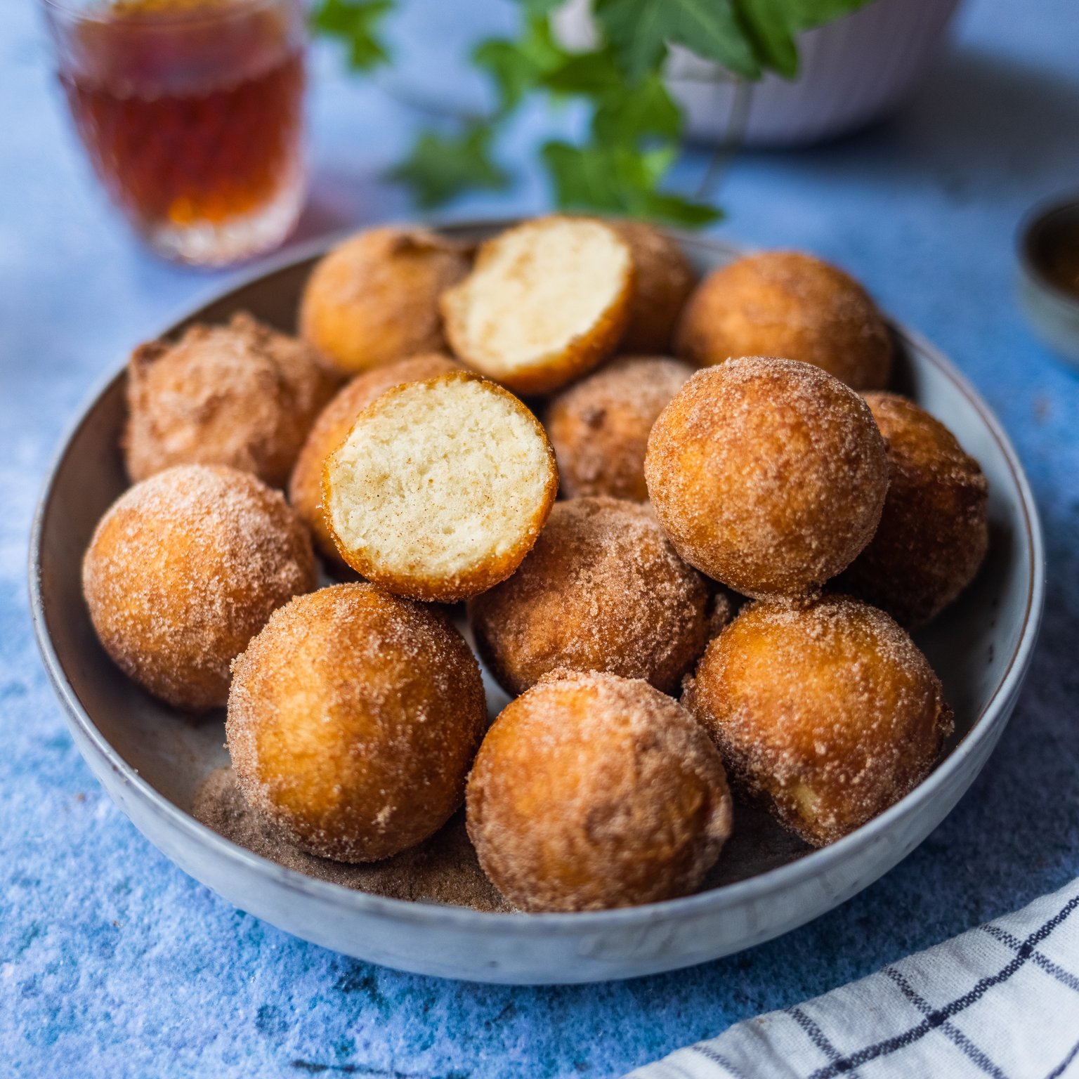 Vegane Quarkbällchen