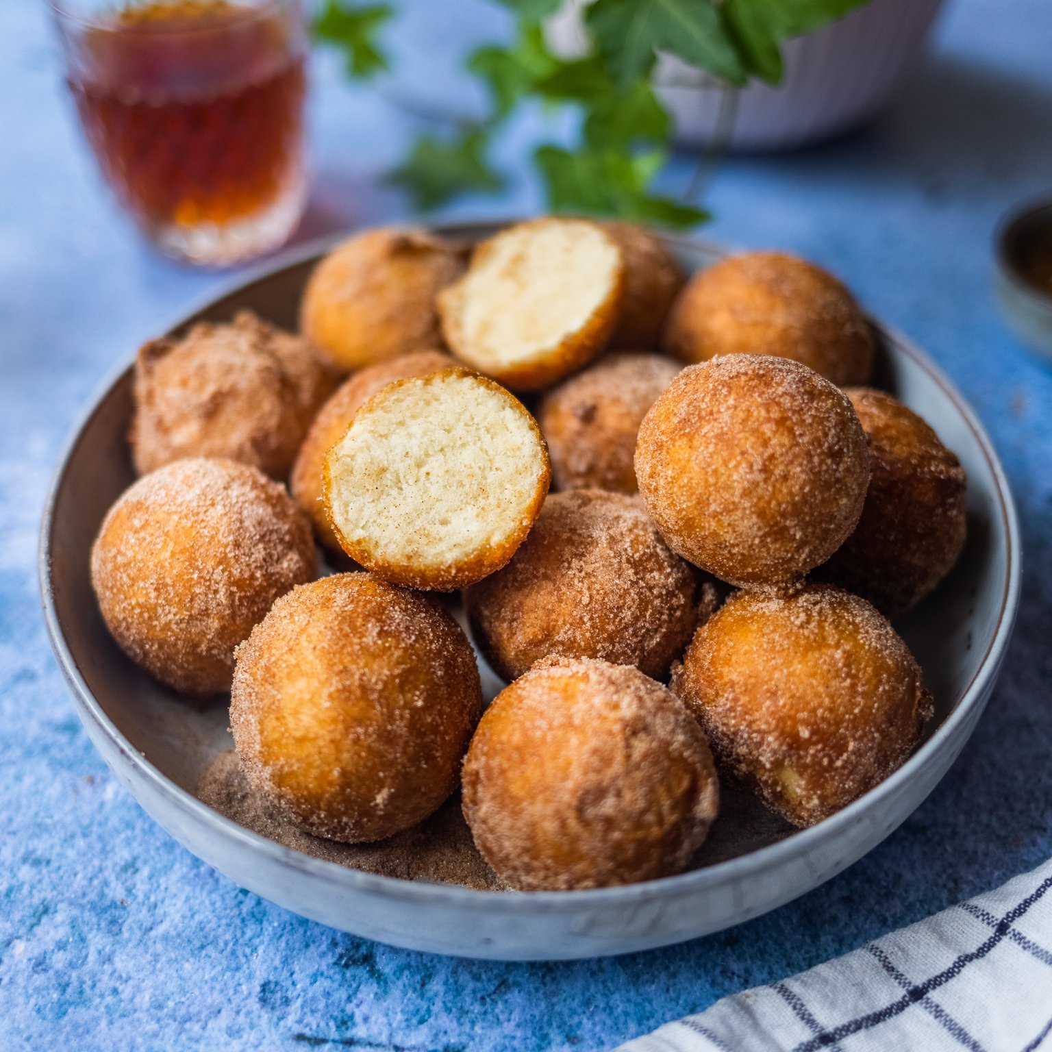 Vegan Curd Doughnuts