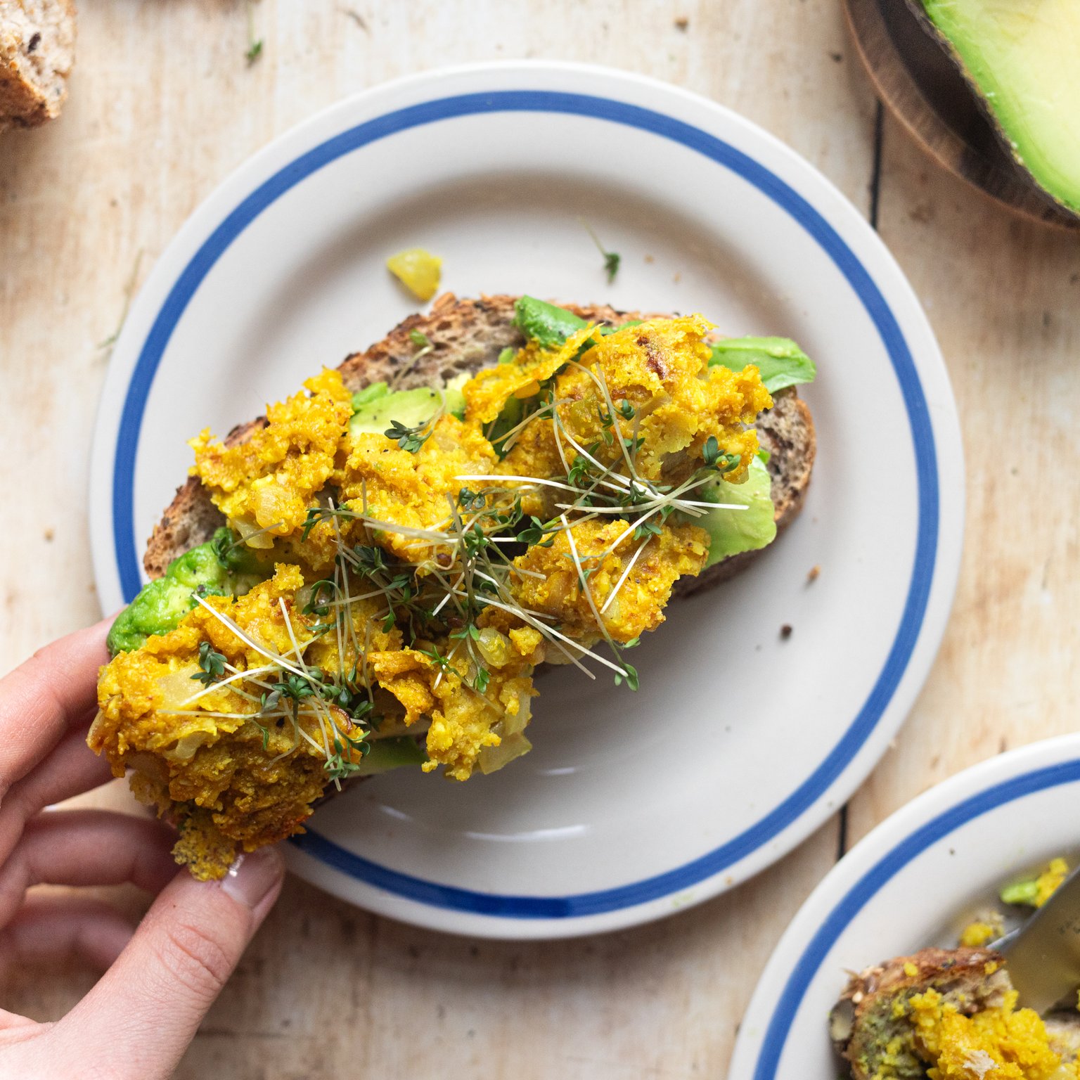 Vegan Scrambled Eggs without Tofu (soy free)