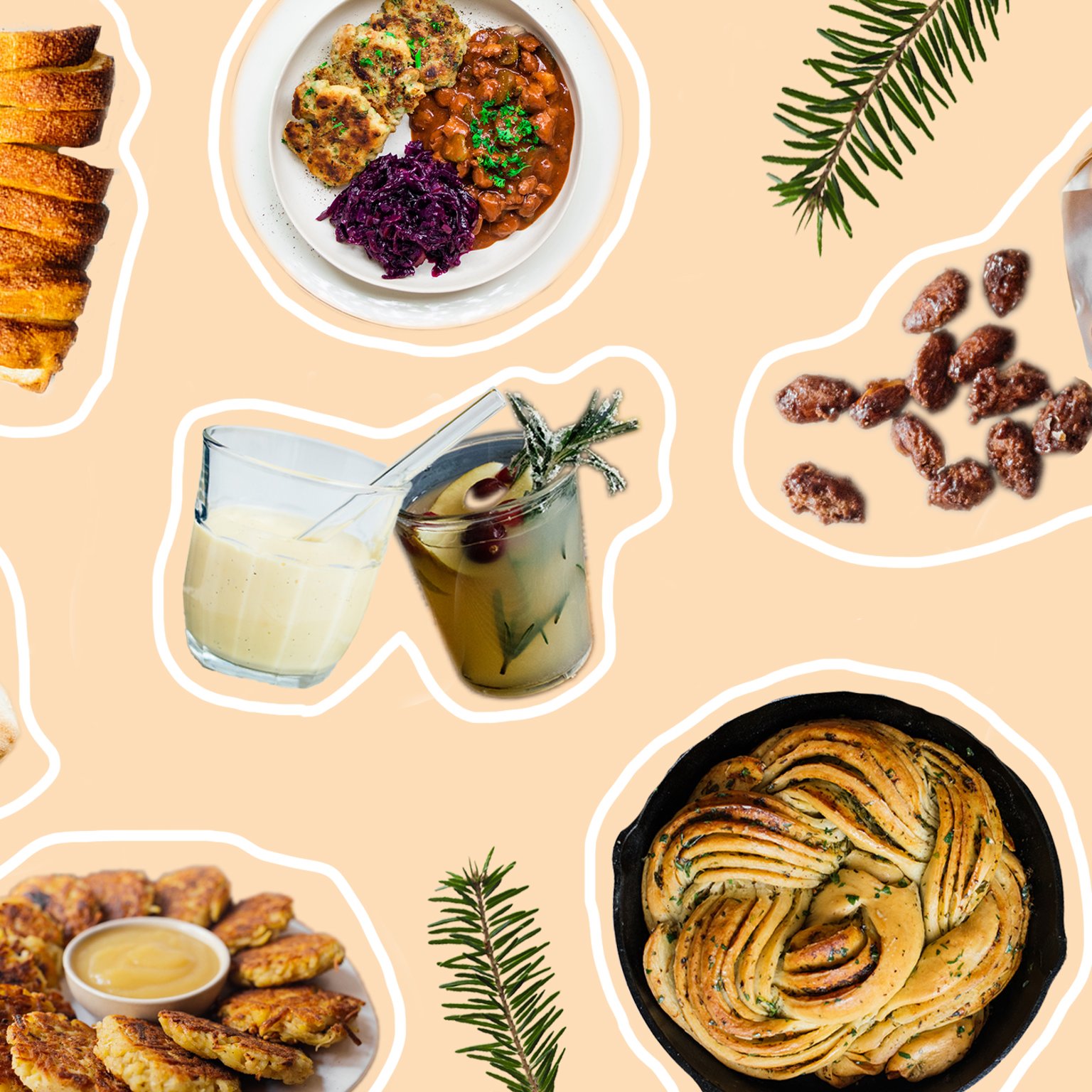 30+ vegan recipes for your Christmas market at home
