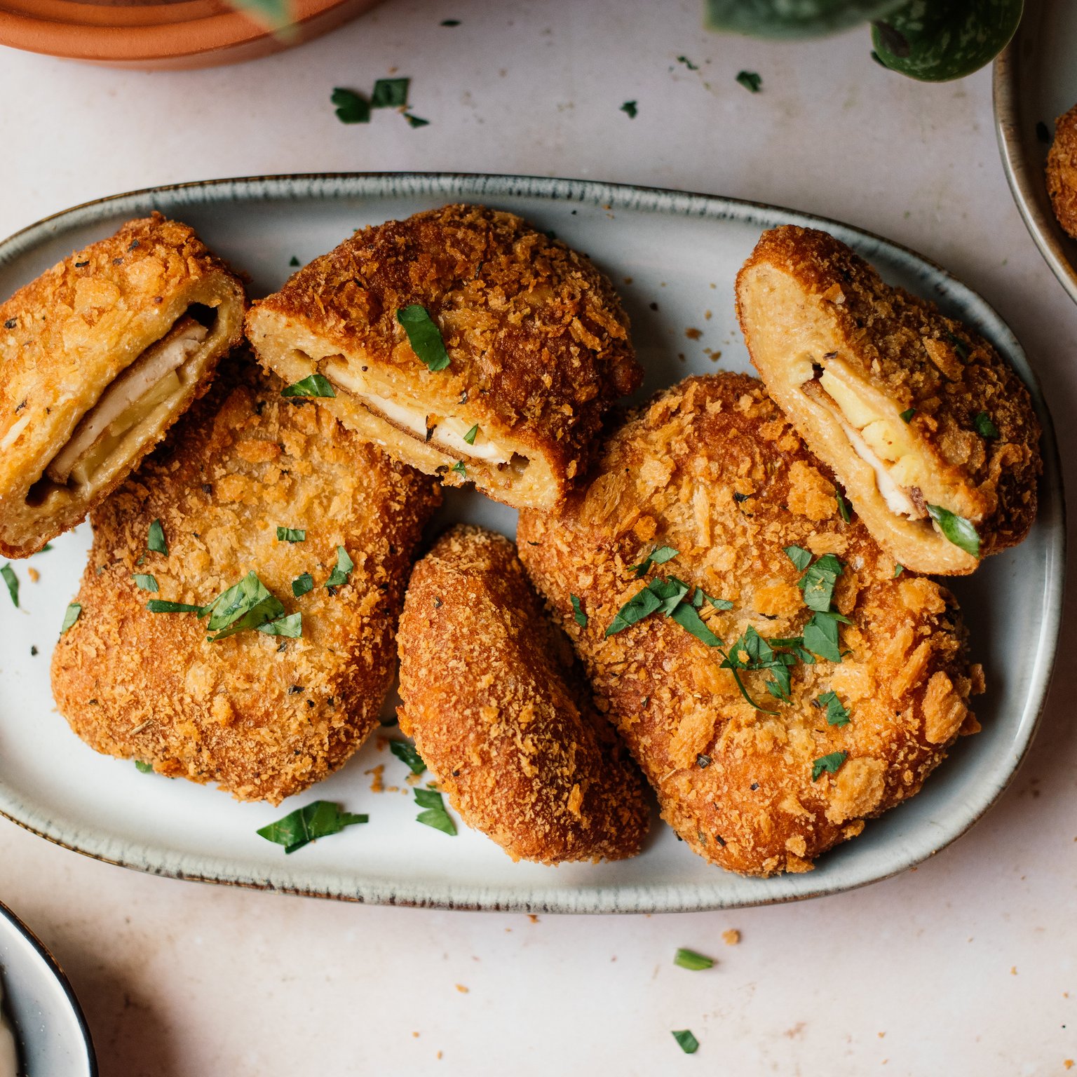 Vegane Mini Cordon Bleu