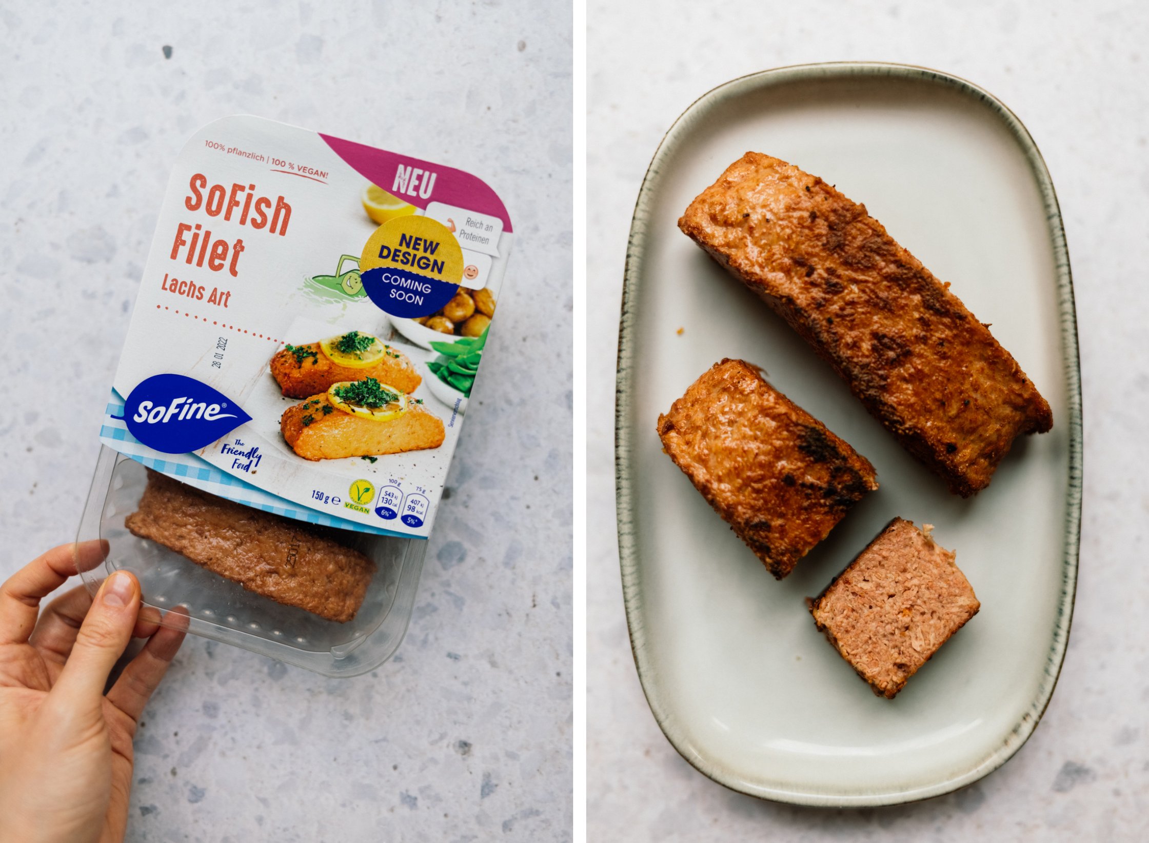 Veganer Lachsfilet von sofine