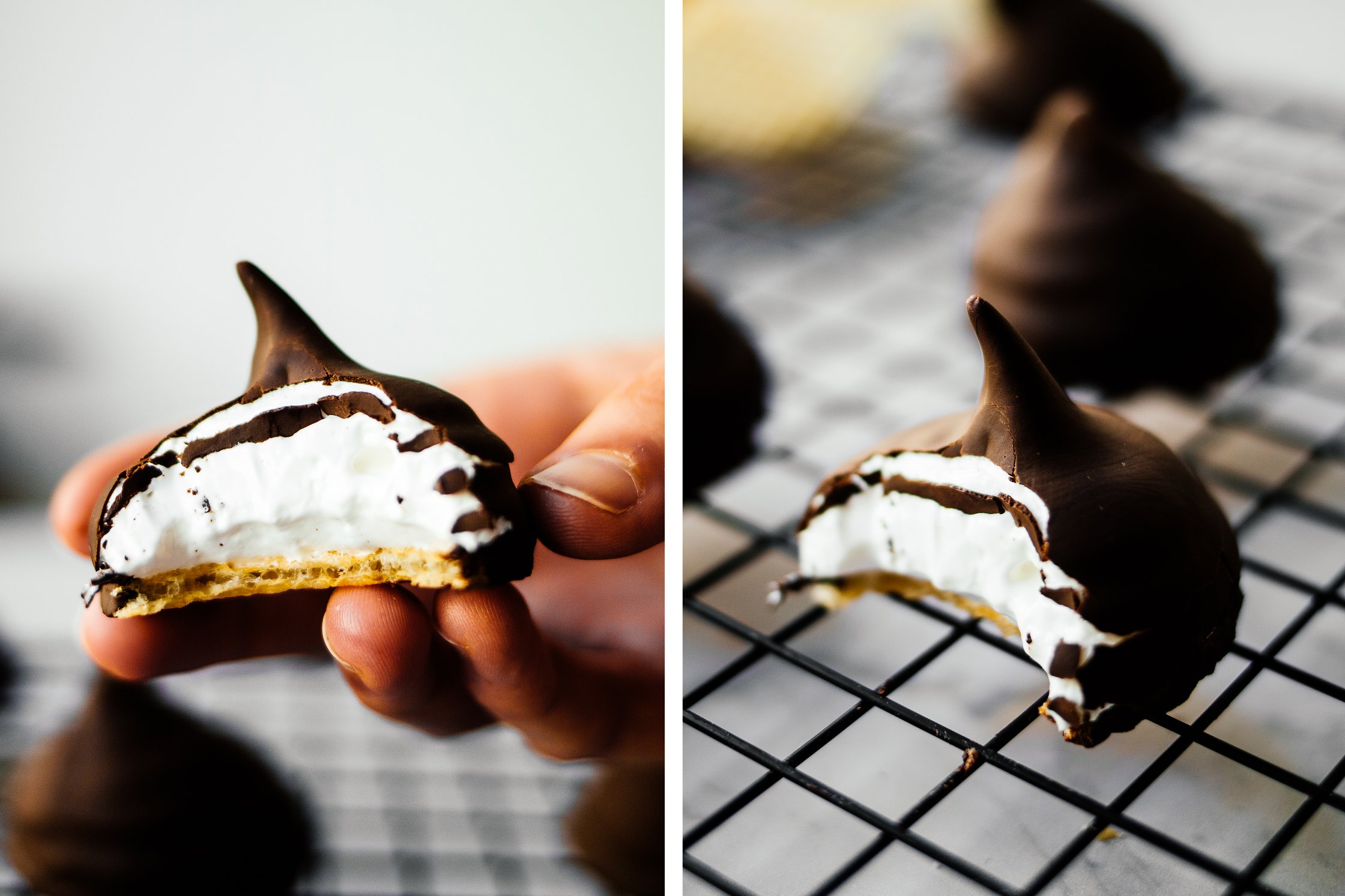homemade vegan malomars, marshmallow treats