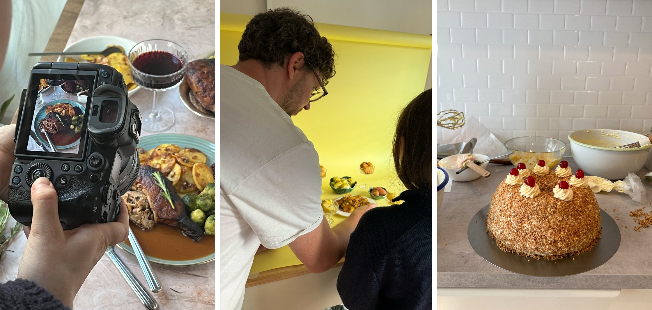 Landingpage DKV: Collage Behind the Scenes 2.0